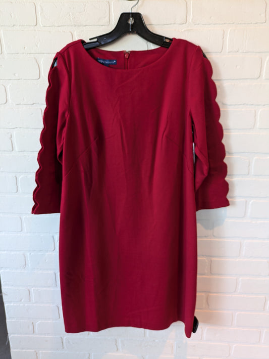 Dress Work By Talbots In Red, Size: M