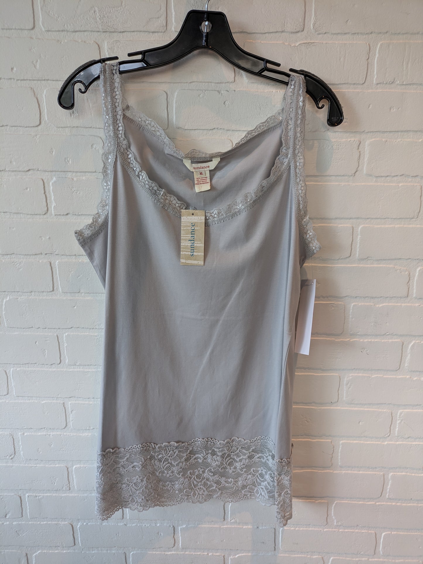 Top Sleeveless By Sundance In Grey, Size: Xl