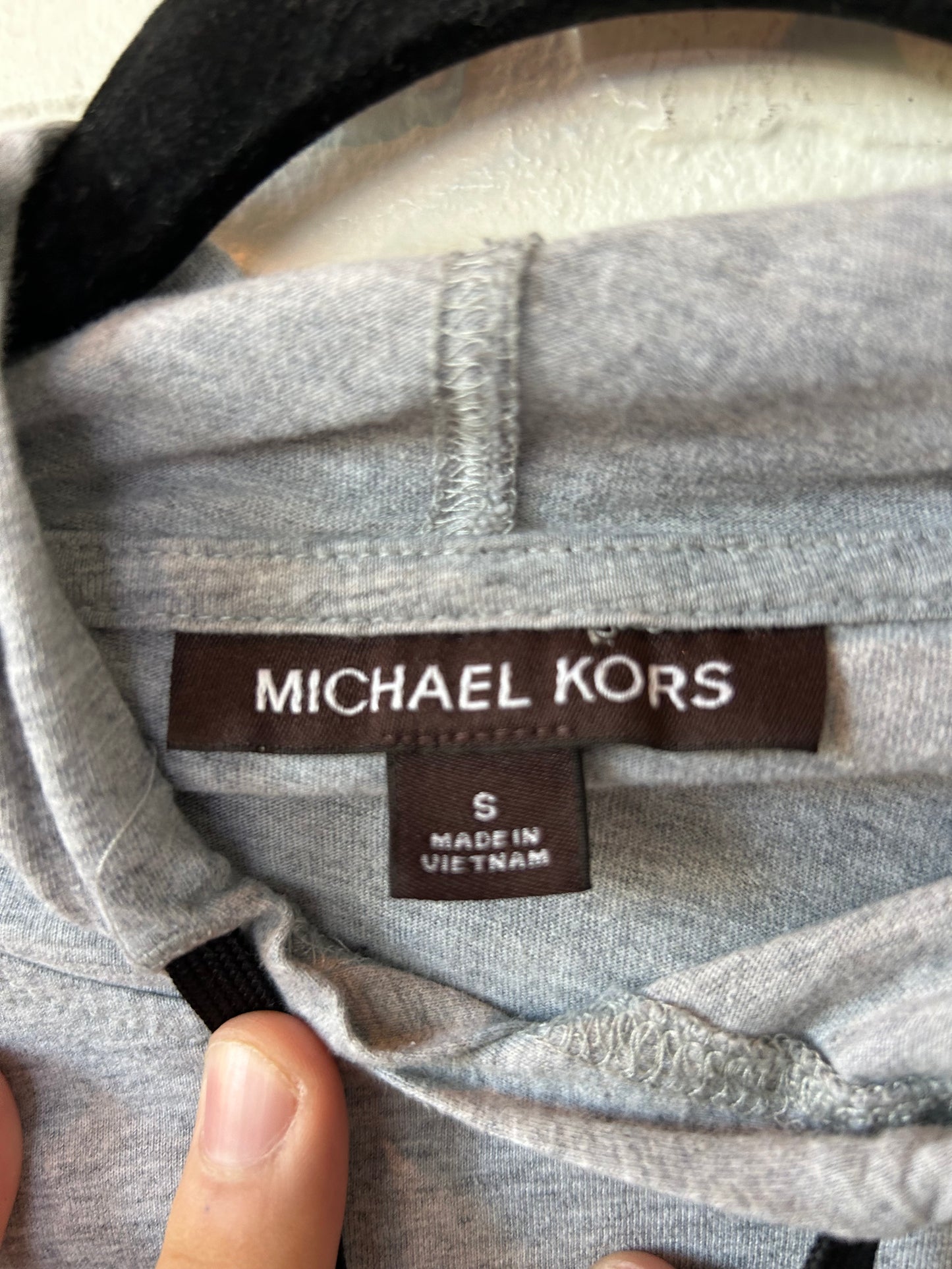 Top Long Sleeve By Michael By Michael Kors In Grey, Size: S