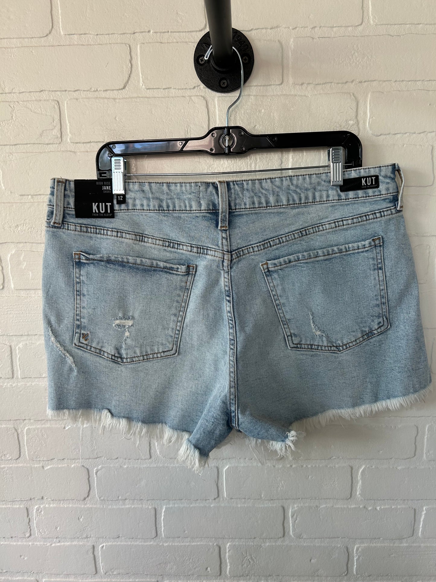 Shorts By Kut In Blue Denim, Size: 12