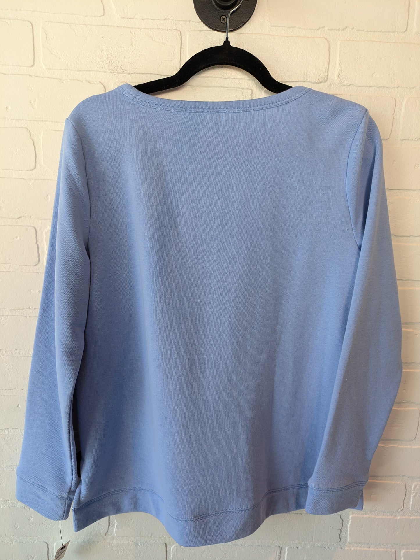 Sweatshirt Crewneck By Talbots In Blue, Size: M