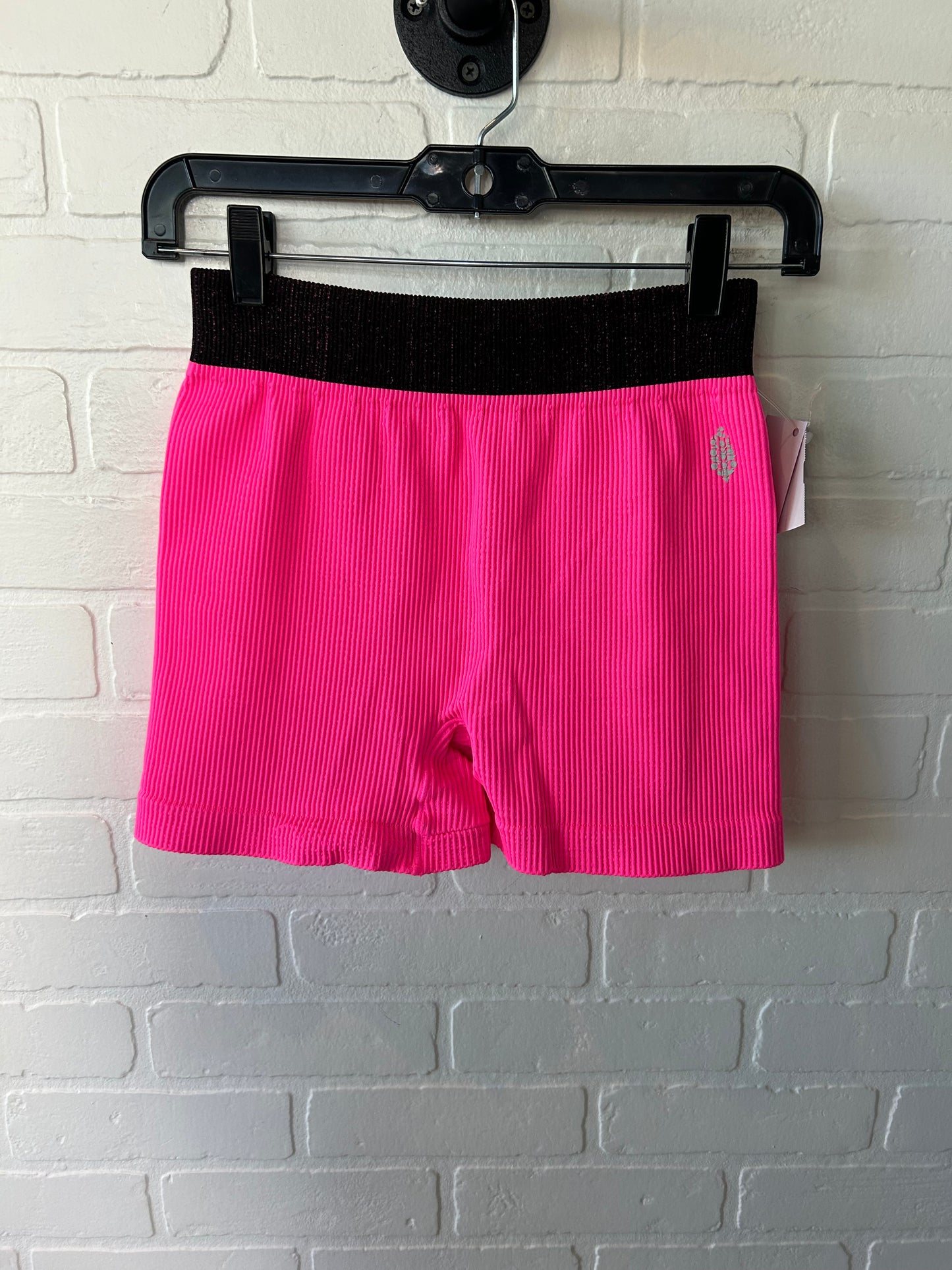 Athletic Shorts By Free People In Black & Pink, Size: 8