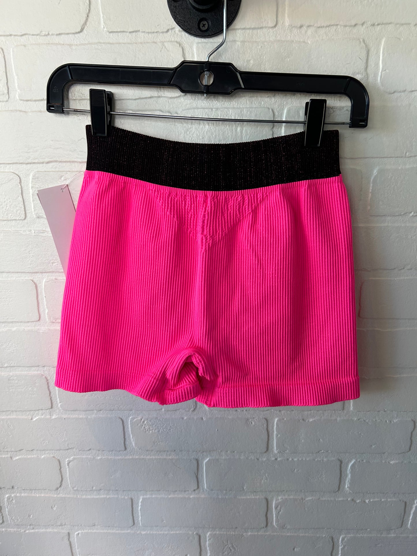 Athletic Shorts By Free People In Black & Pink, Size: 8