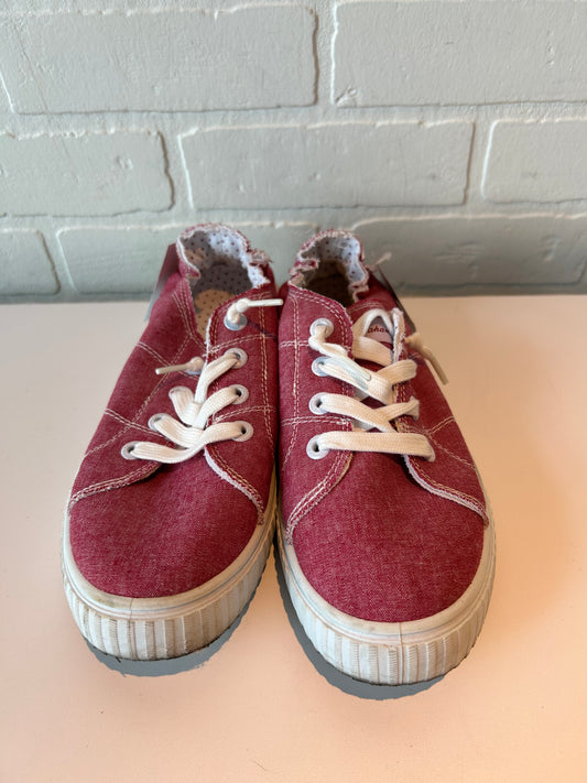 Shoes Sneakers By Tommy Bahama In Red & White, Size: 8