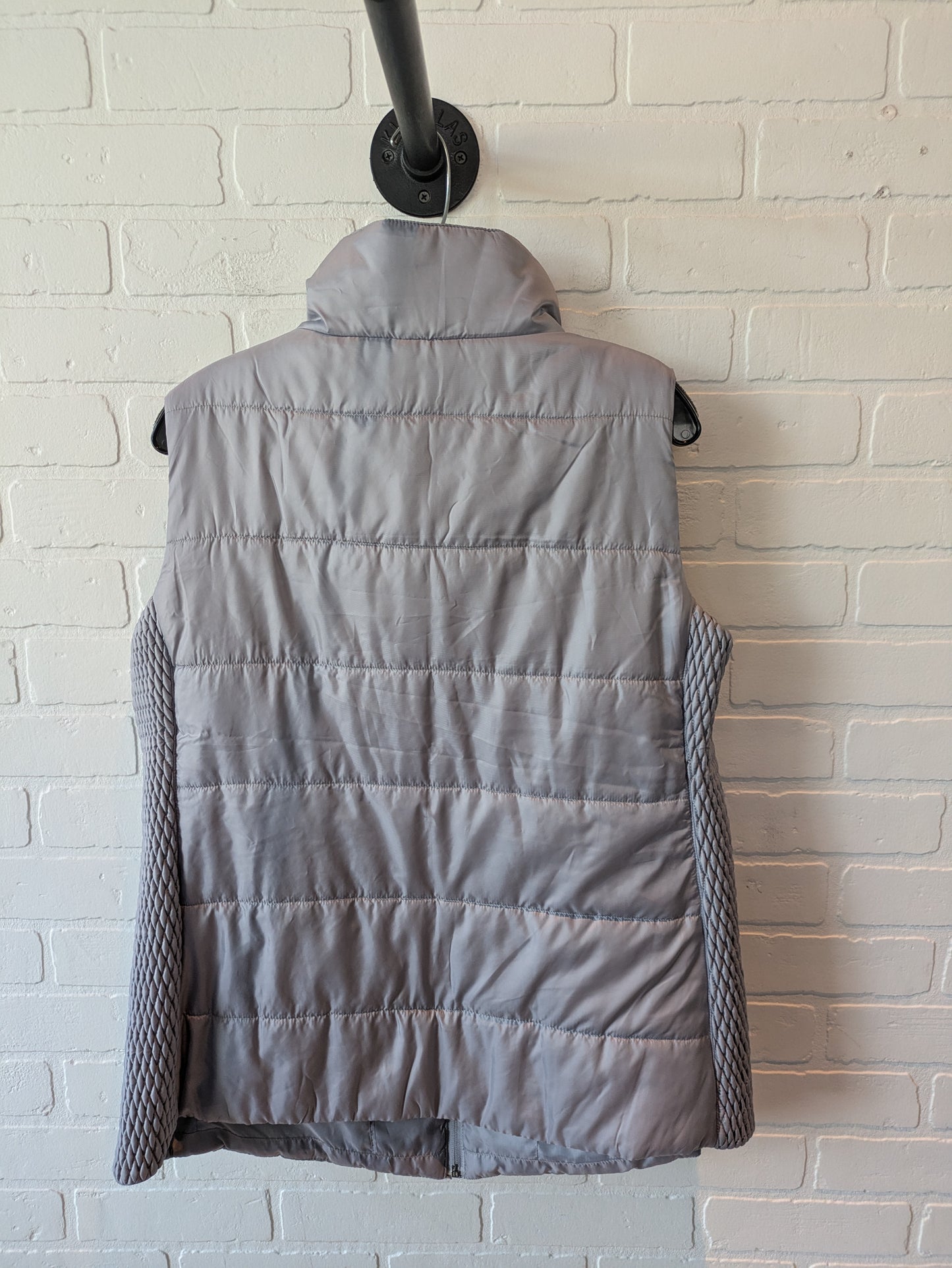 Vest Puffer & Quilted By Liz Claiborne In Grey, Size: 1x