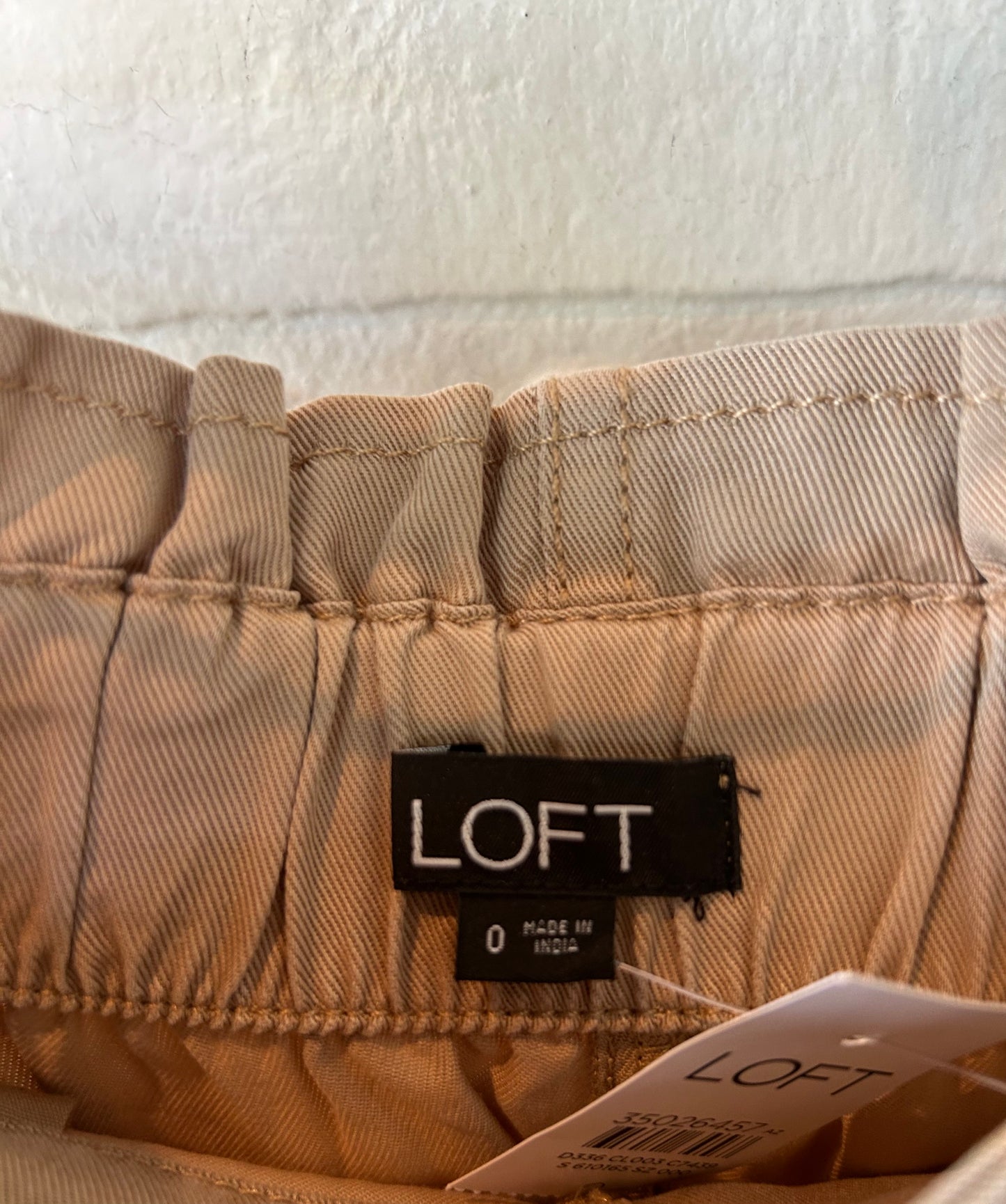 Skirt Mini & Short By Loft In Tan, Size: 0