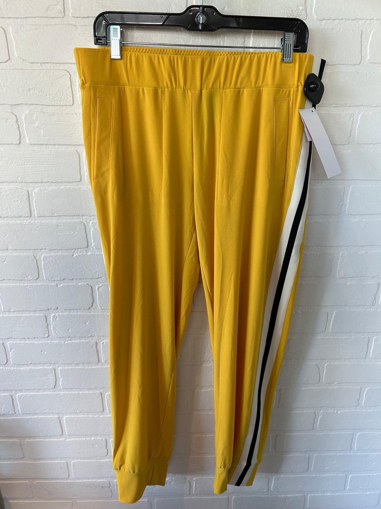 Pants Joggers By Norma Kamali In Yellow, Size: 12