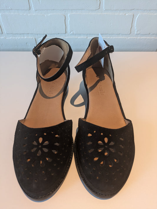 Shoes Flats By Gentle Souls In Black, Size: 7