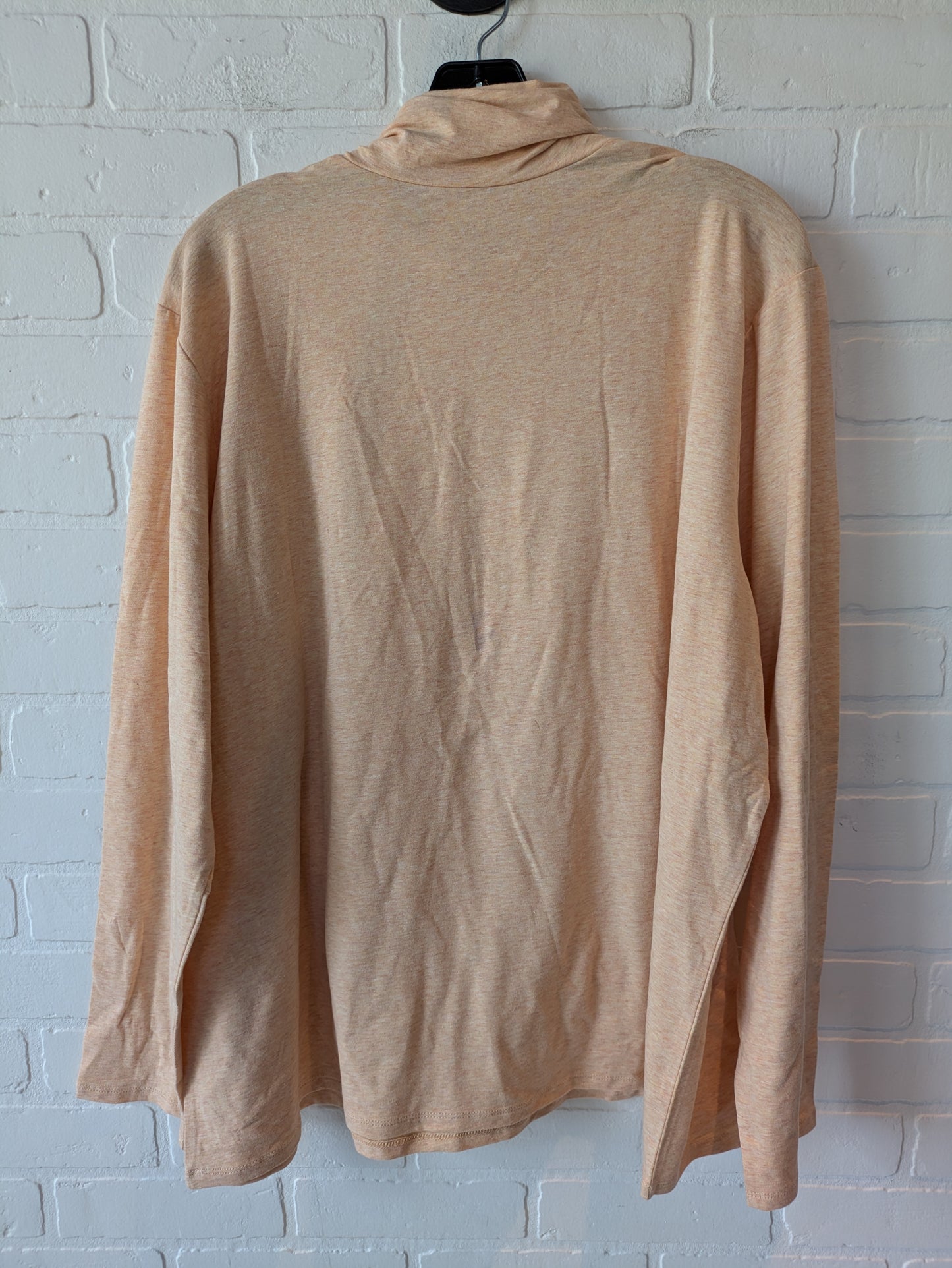 Top Long Sleeve By J. Jill In Orange, Size: 3x