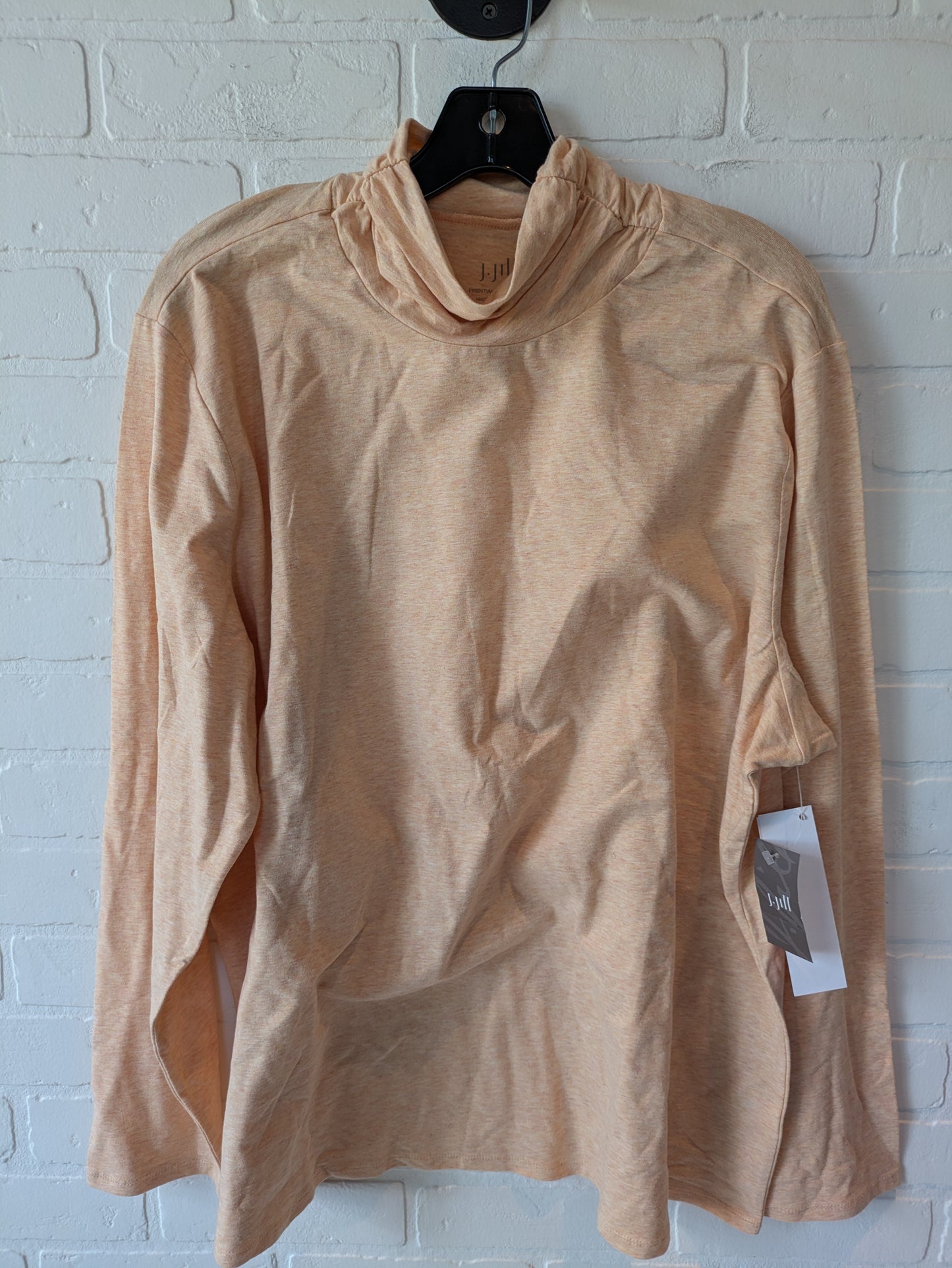 Top Long Sleeve By J. Jill In Orange, Size: 3x