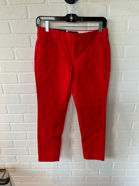 Pants Dress By Banana Republic In Red, Size: 0