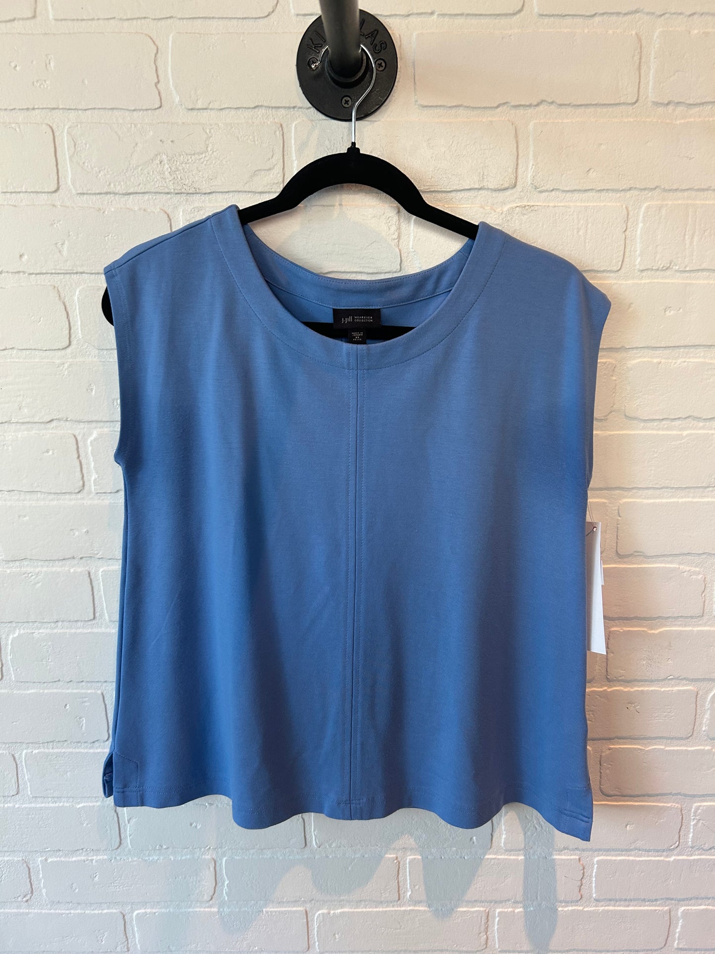 Top Sleeveless By J. Jill In Blue, Size: Xs