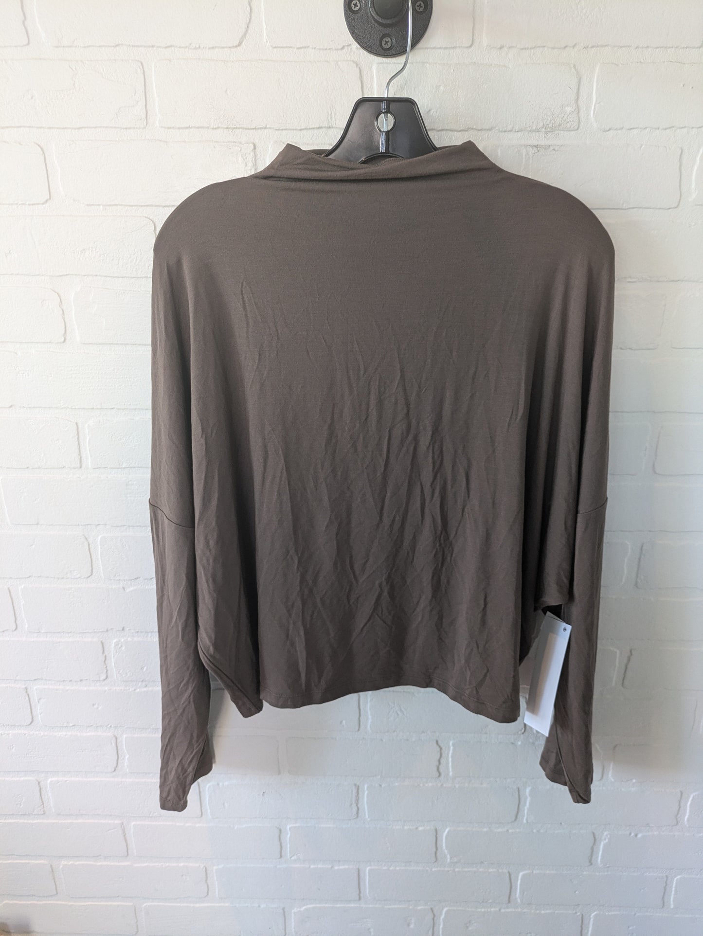 Top Long Sleeve By Express In Brown, Size: L