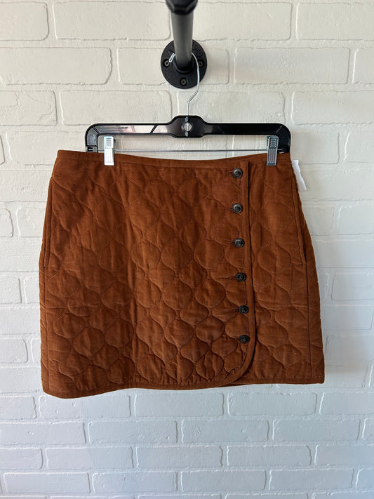 Skirt Mini & Short By Madewell In Brown, Size: 10