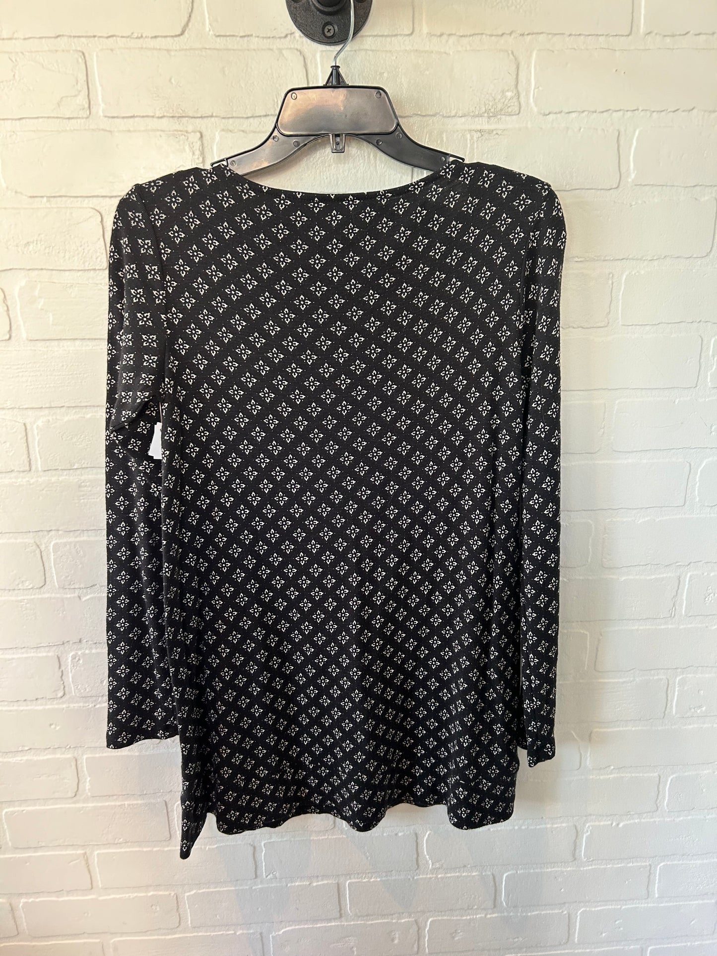 Tunic Long Sleeve By J. Jill In Black, Size: Xs