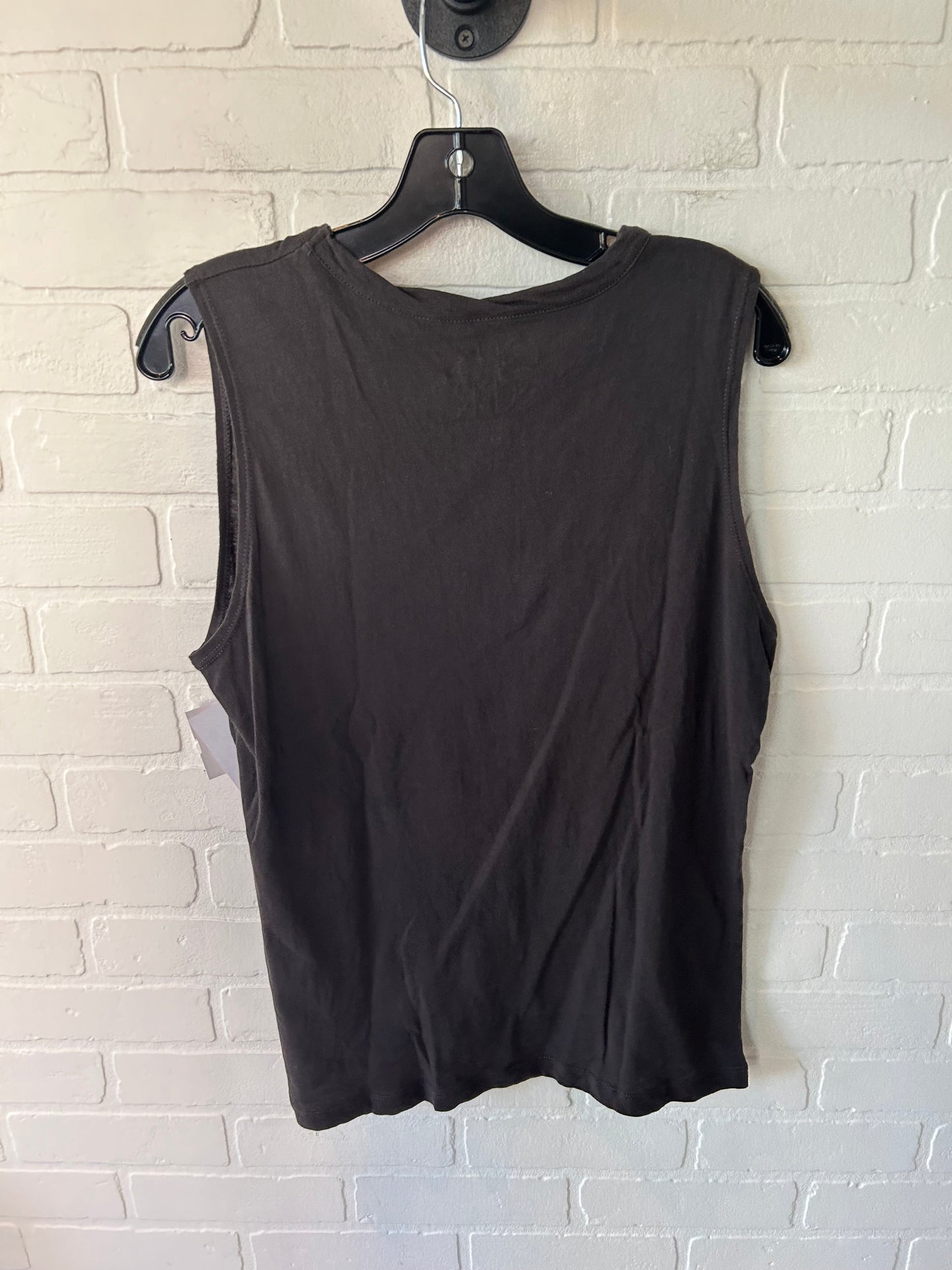 Top Sleeveless Basic By Chaser In Grey, Size: M