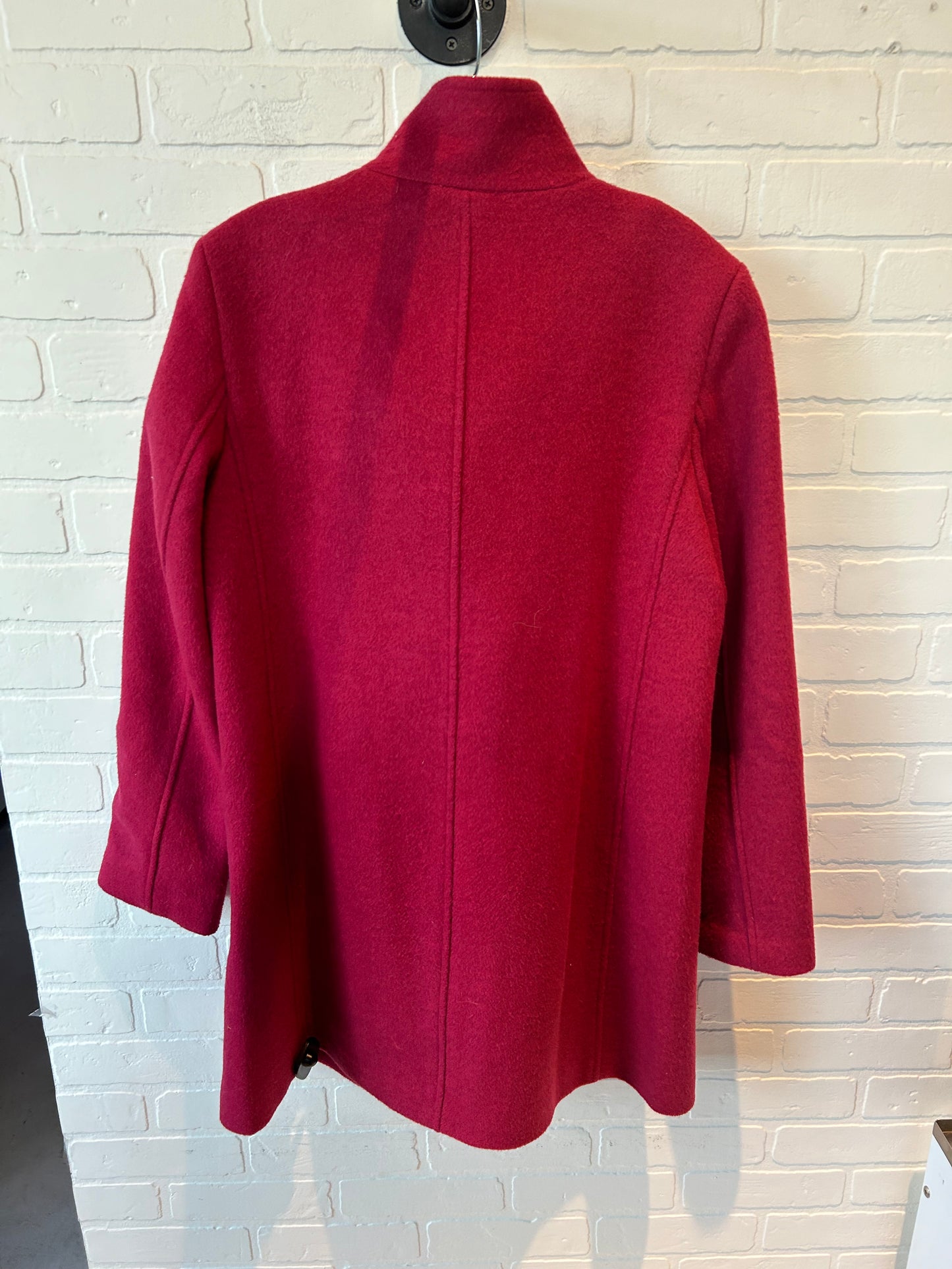 Coat Peacoat By Loft In Red, Size: M