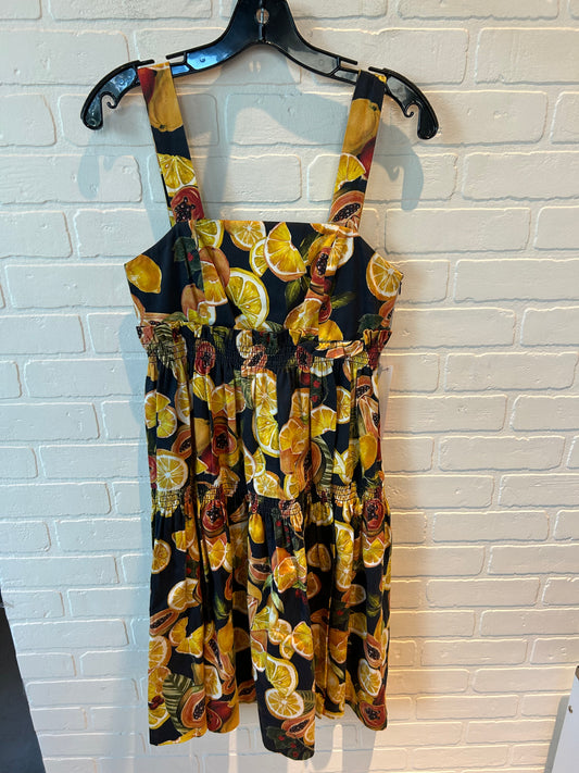 Dress Casual Short By Gianni Bini In Blue & Yellow, Size: Xs