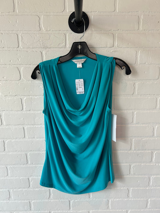 Top Sleeveless By Christopher And Banks In Blue, Size: M