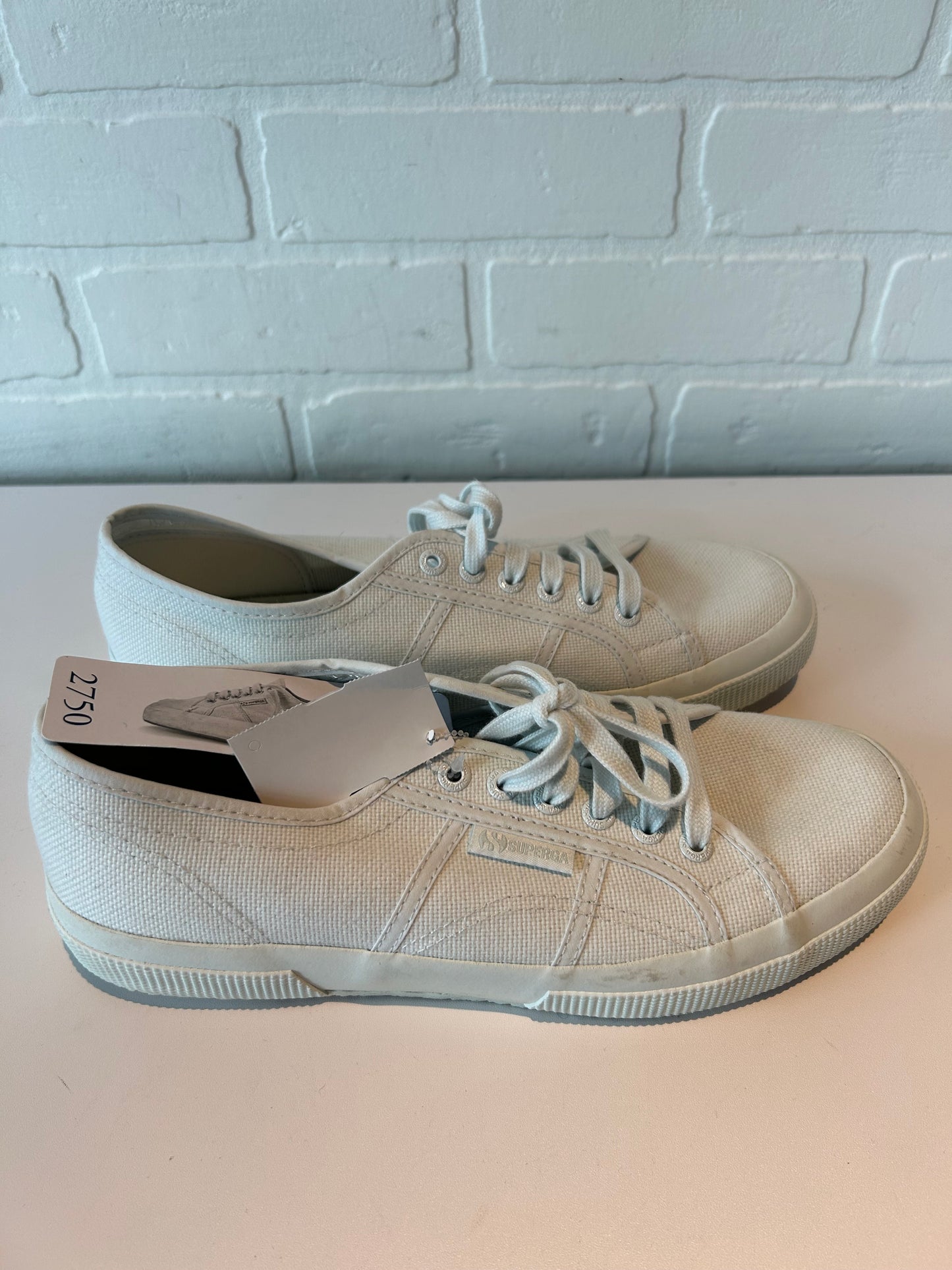 Shoes Sneakers By Superga In White, Size: 9.5