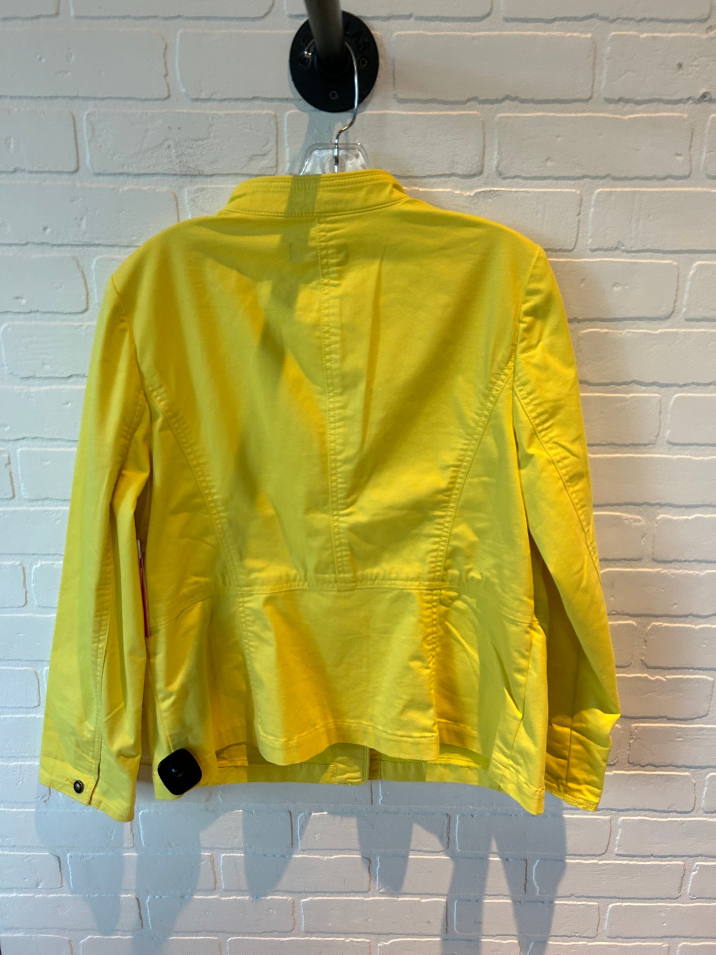 Jacket Other By Talbots In Yellow, Size: Xl