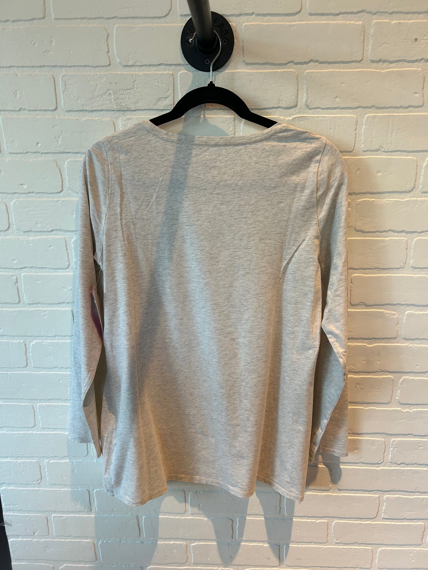 Top Long Sleeve Basic By Pure Jill In Cream, Size: M