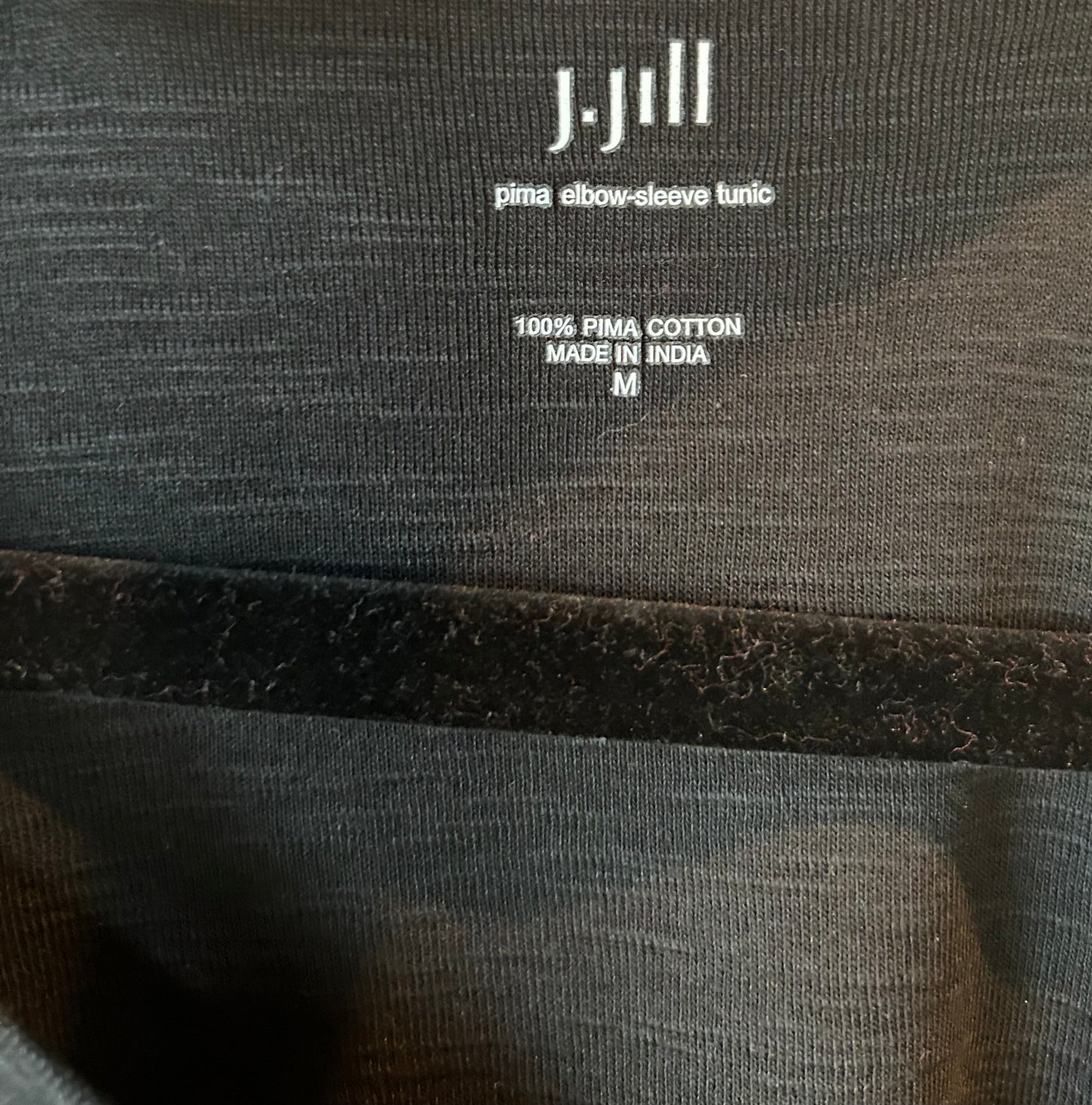 Top Short Sleeve Basic By J. Jill In Black, Size: M