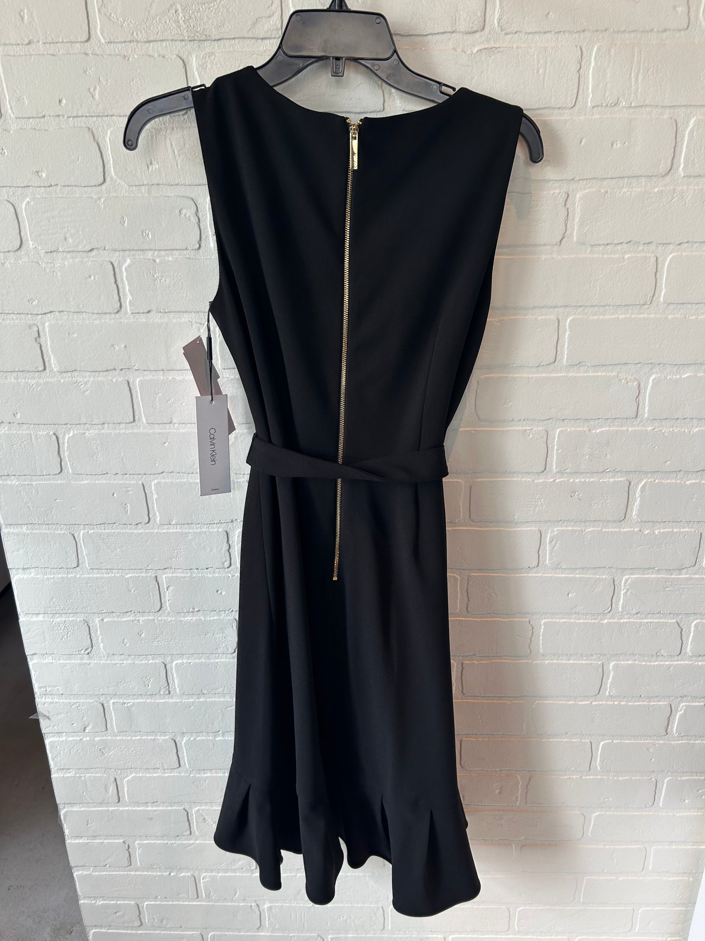 Dress Work By Calvin Klein In Black, Size: M