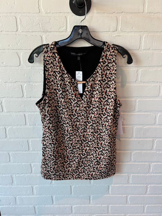 Top Sleeveless By White House Black Market In Black & Brown, Size: L