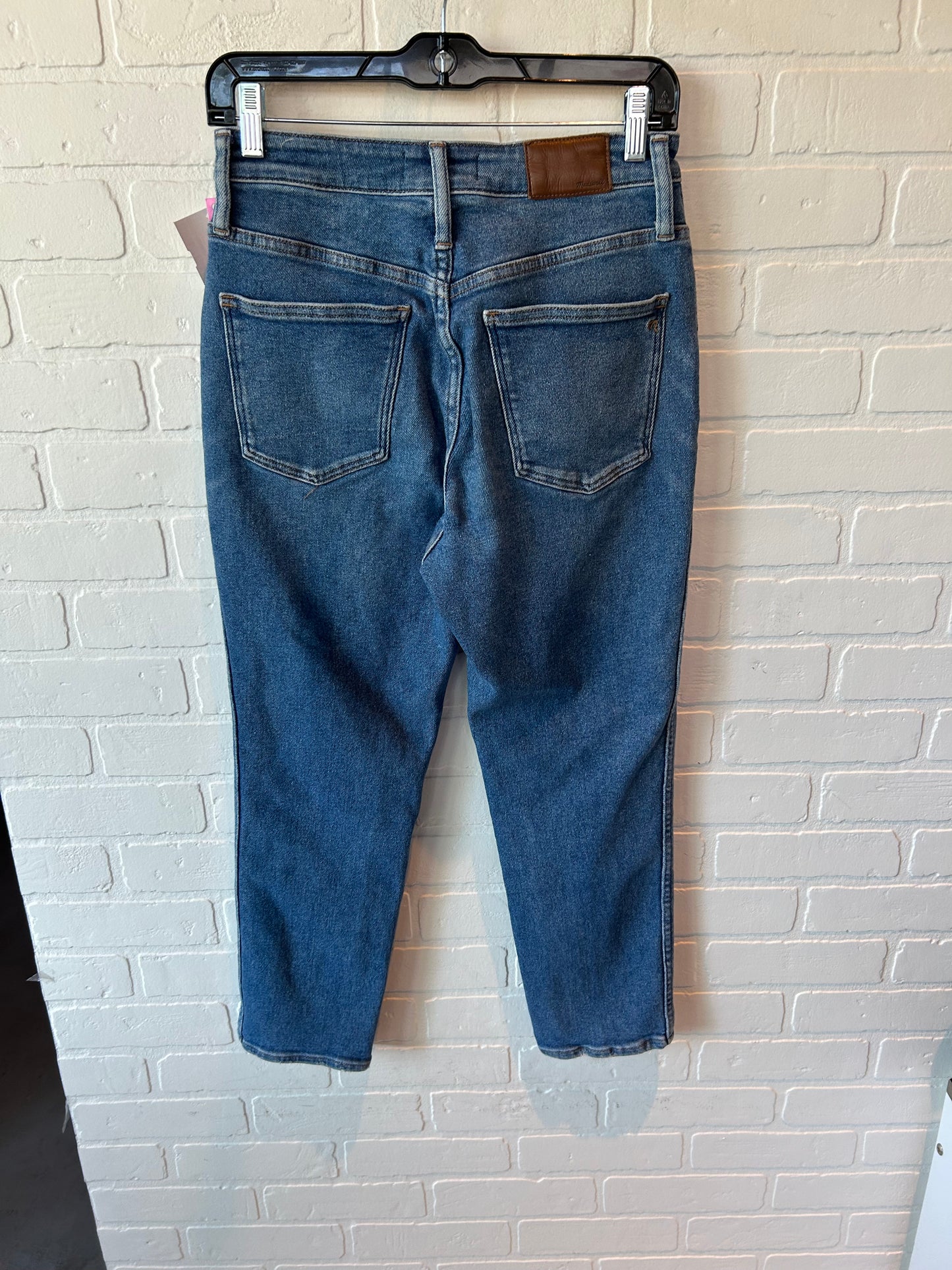 Jeans Skinny By Madewell In Blue Denim, Size: 6petite