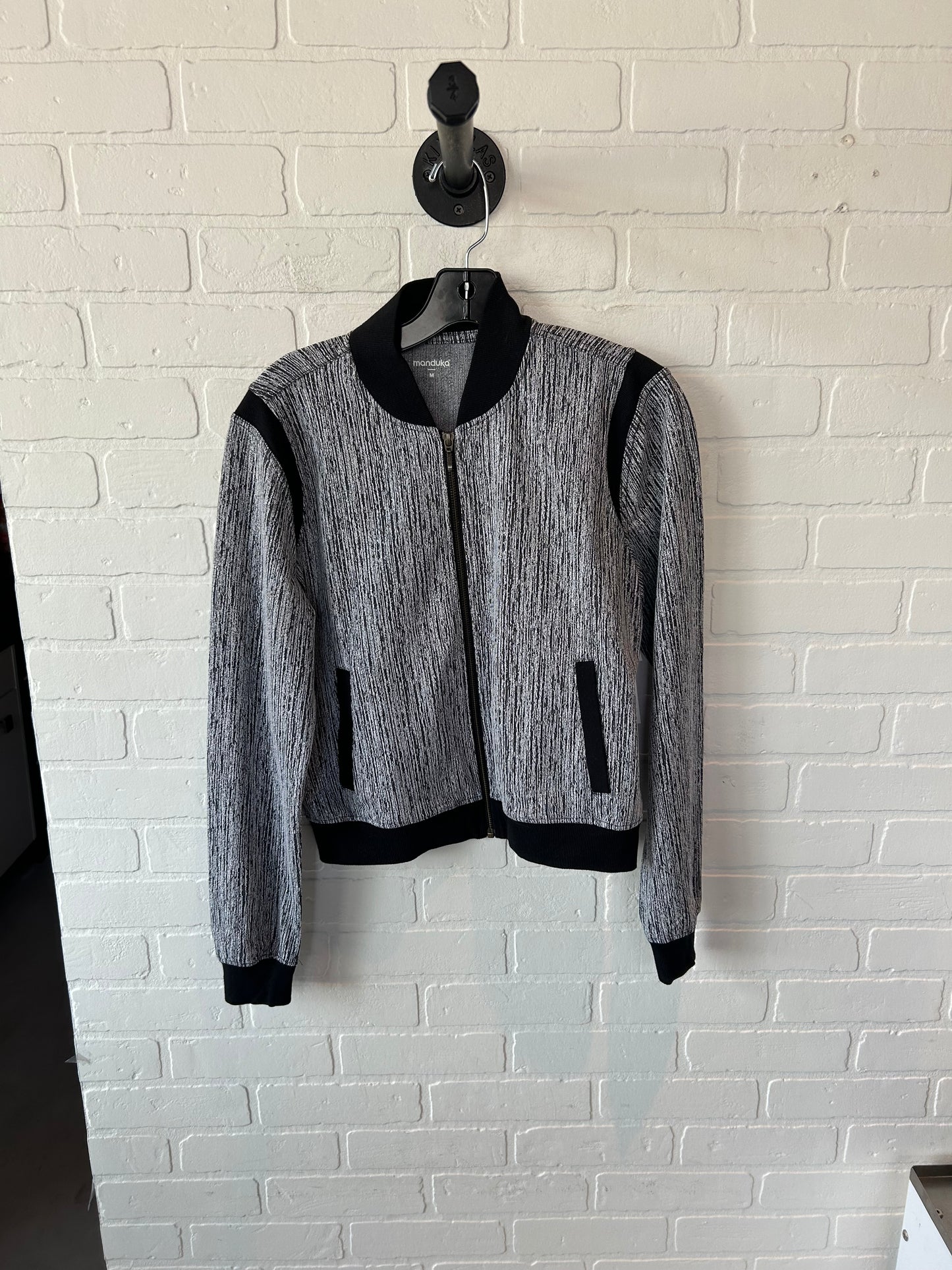 Jacket Other By Clothes Mentor In Black & White, Size: M