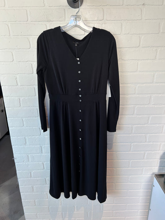 Dress Casual Maxi By Talbots In Black, Size: S