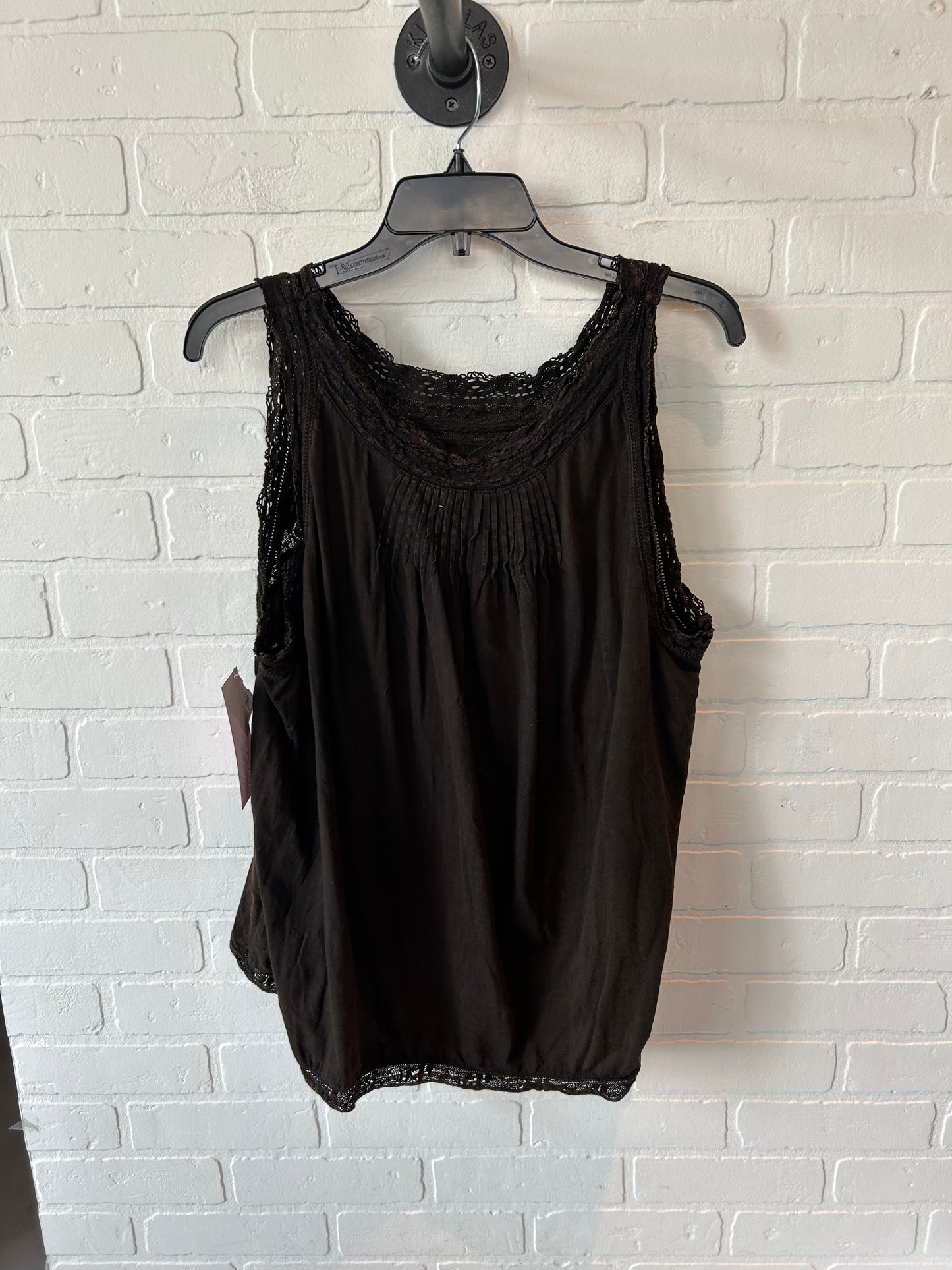 Top Sleeveless By Sundance In Brown, Size: Xl