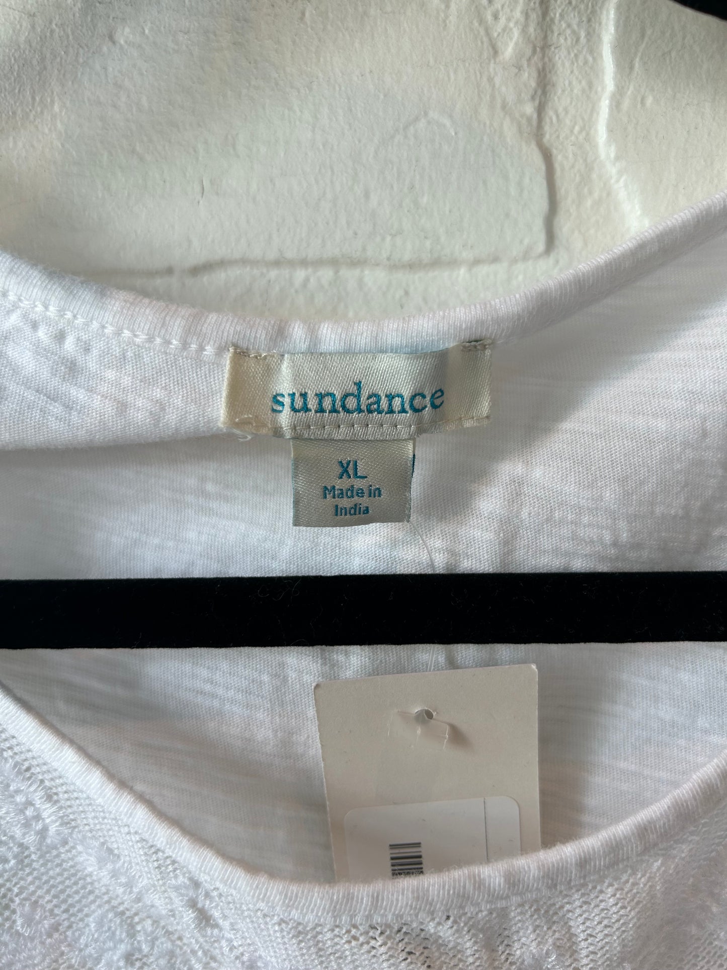 Top Long Sleeve By Sundance In White, Size: Xl