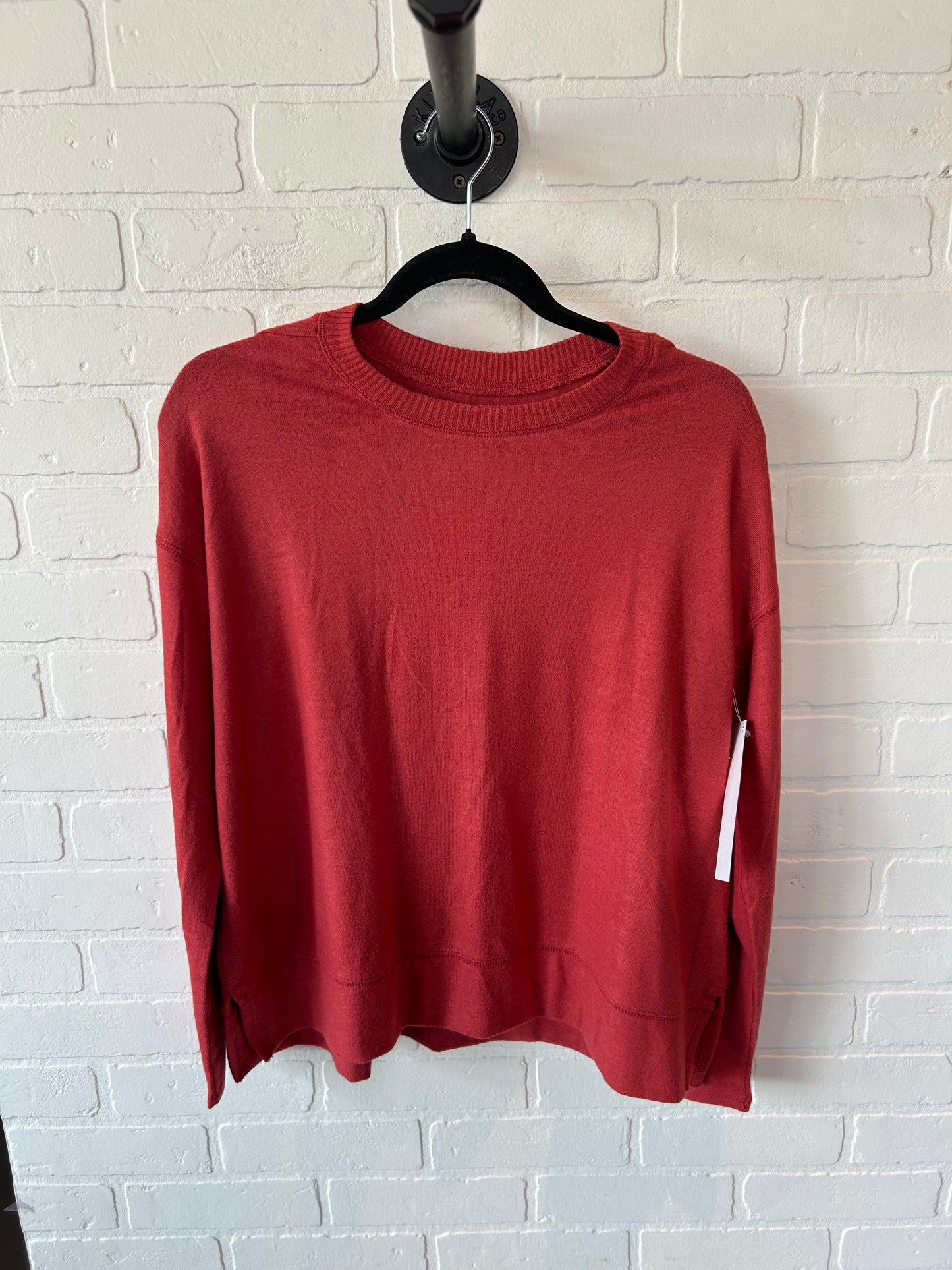 Top Long Sleeve By Lucky Brand In Red, Size: S