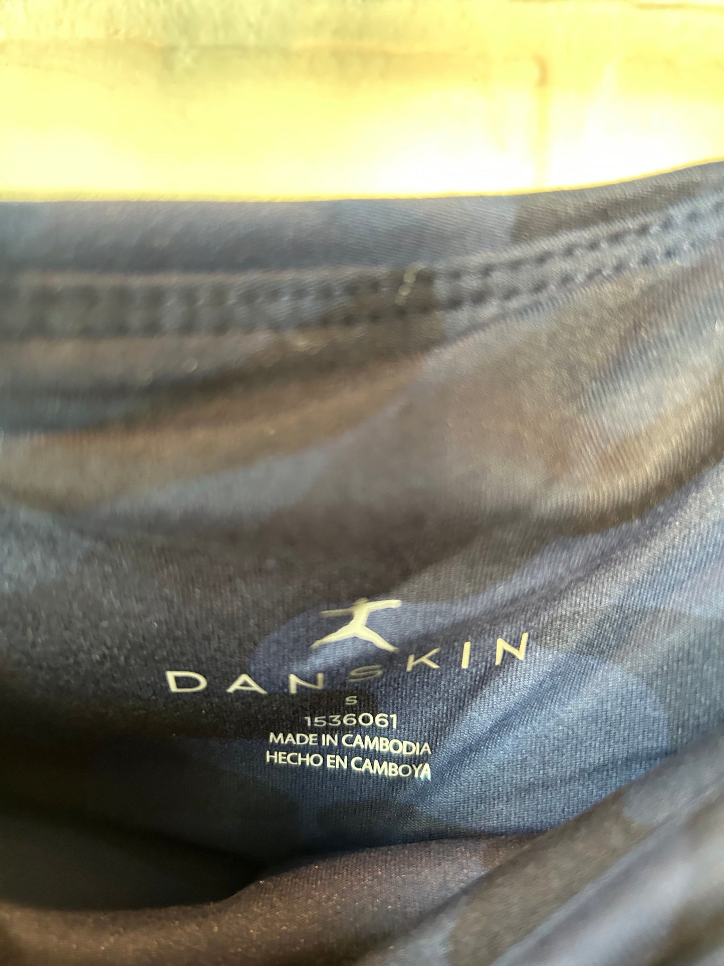 Athletic Leggings By Danskin In Blue, Size: 4