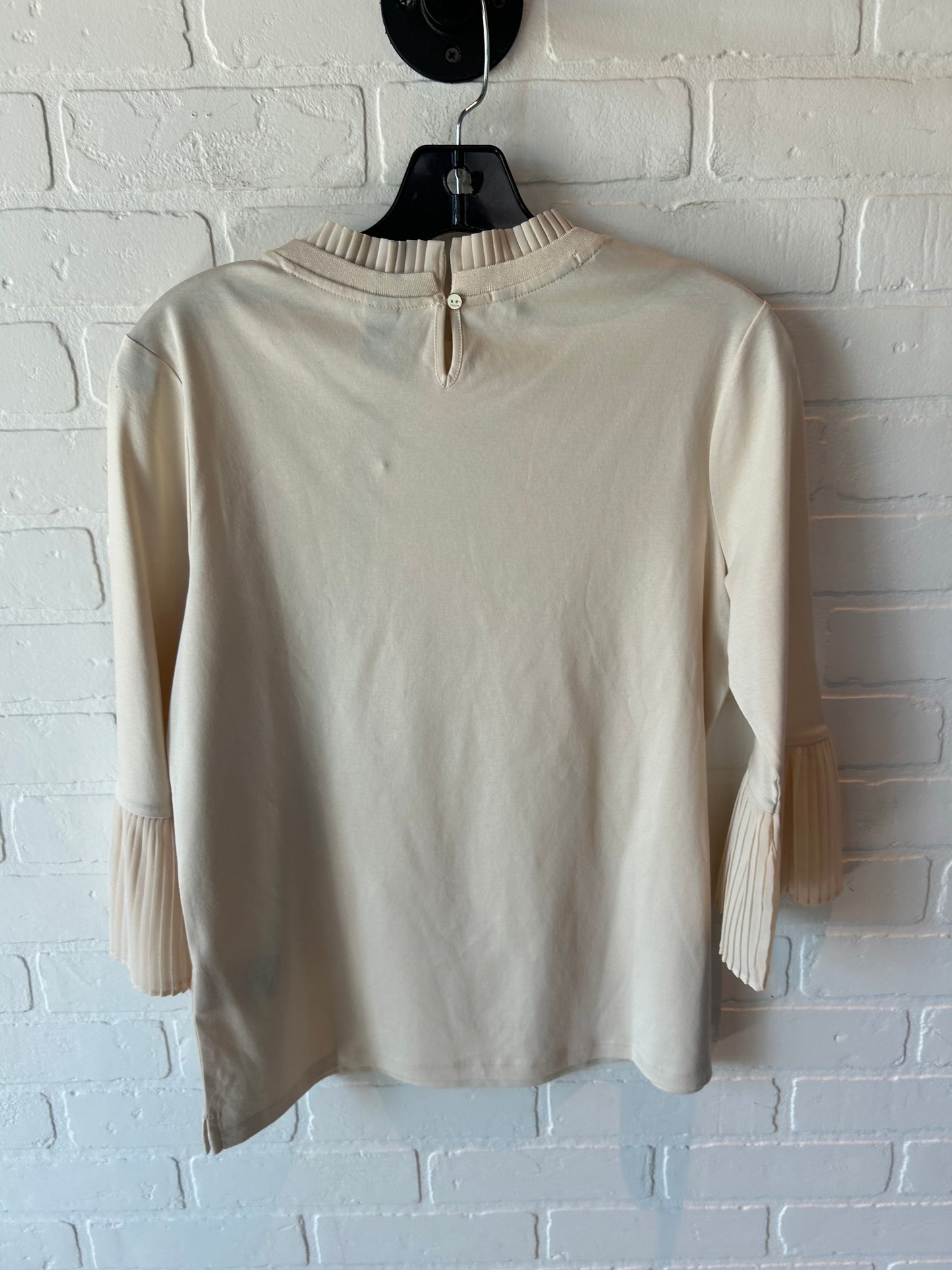 Top Long Sleeve By Scotch & Soda In Tan, Size: M