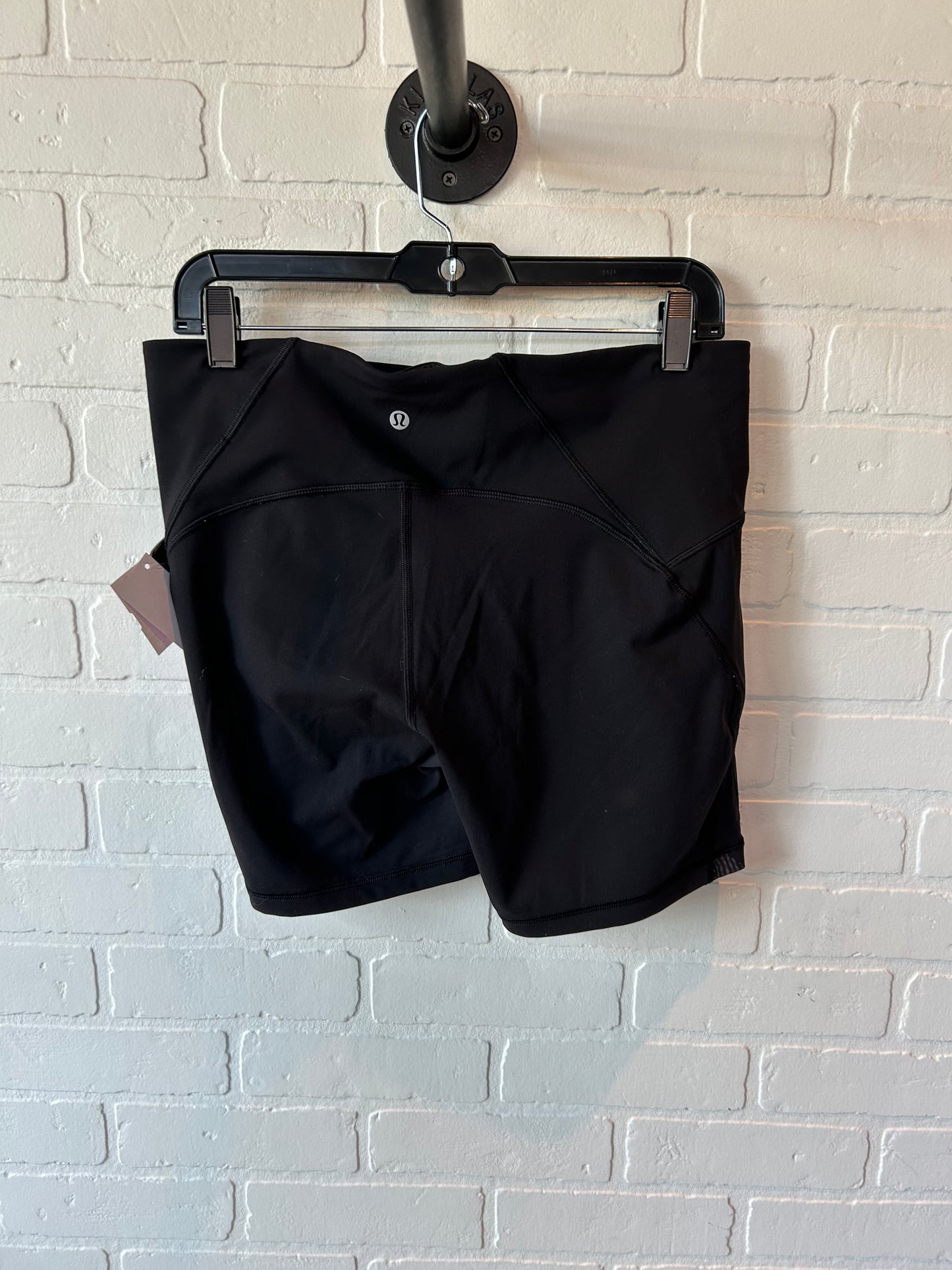 Athletic Shorts By Lululemon In Black, Size: 12