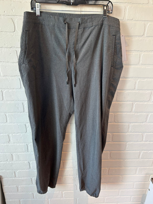 Athletic Pants By Eddie Bauer In Grey, Size: 14