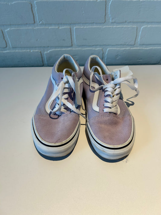 Shoes Sneakers By Vans In Purple, Size: 6.5