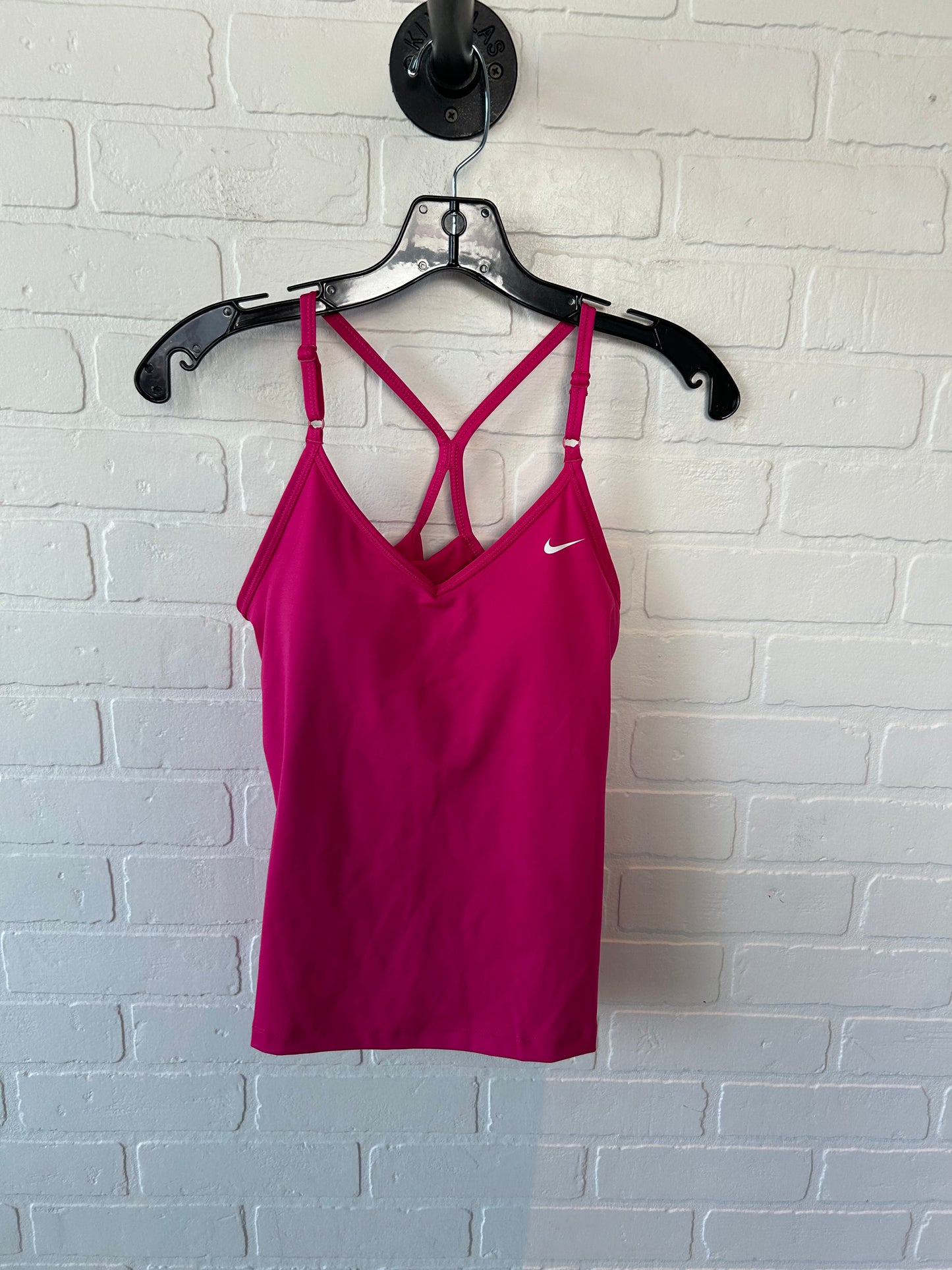 Athletic Tank Top By Nike In Pink, Size: S