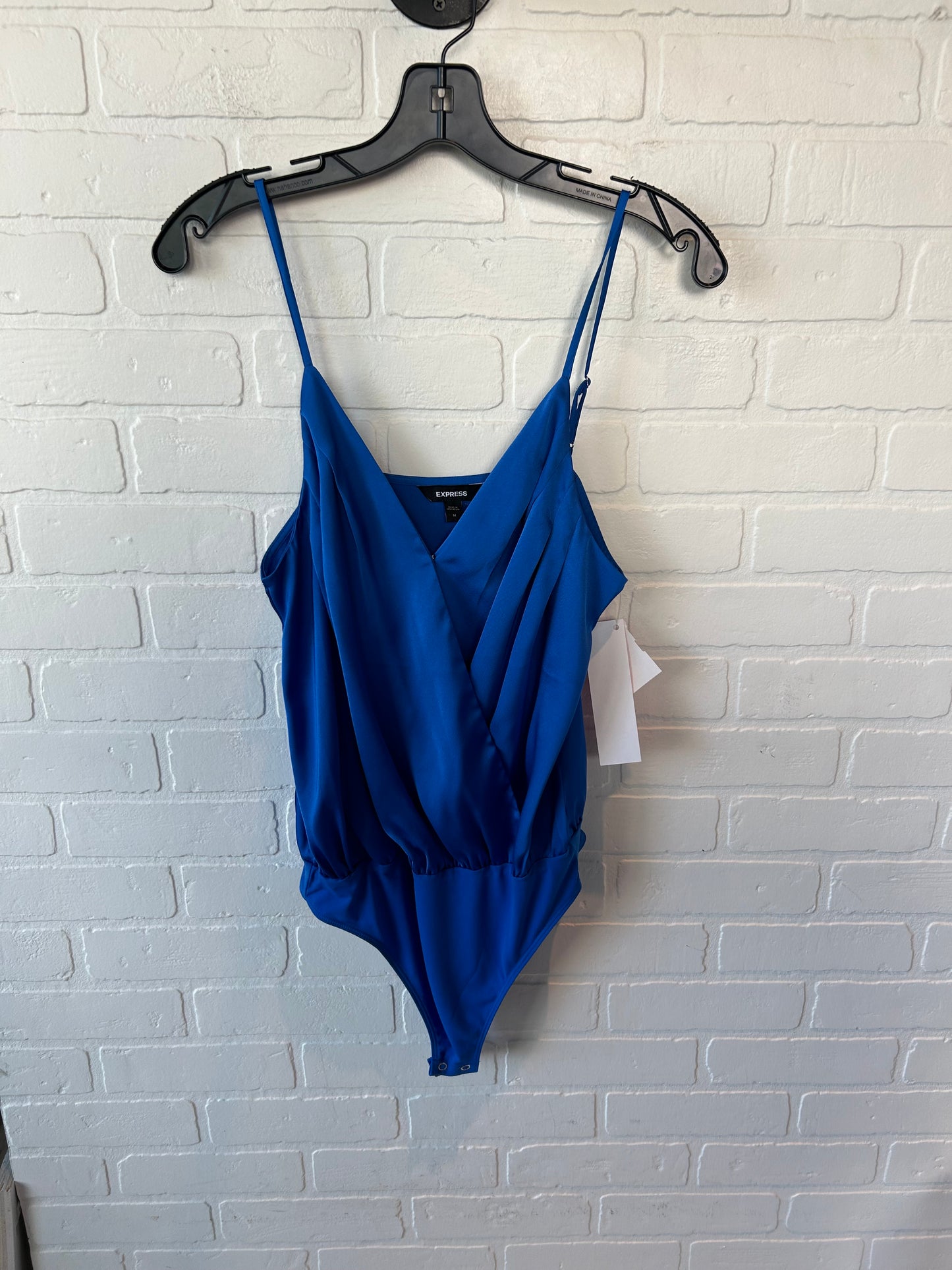 Bodysuit By Express In Blue, Size: M