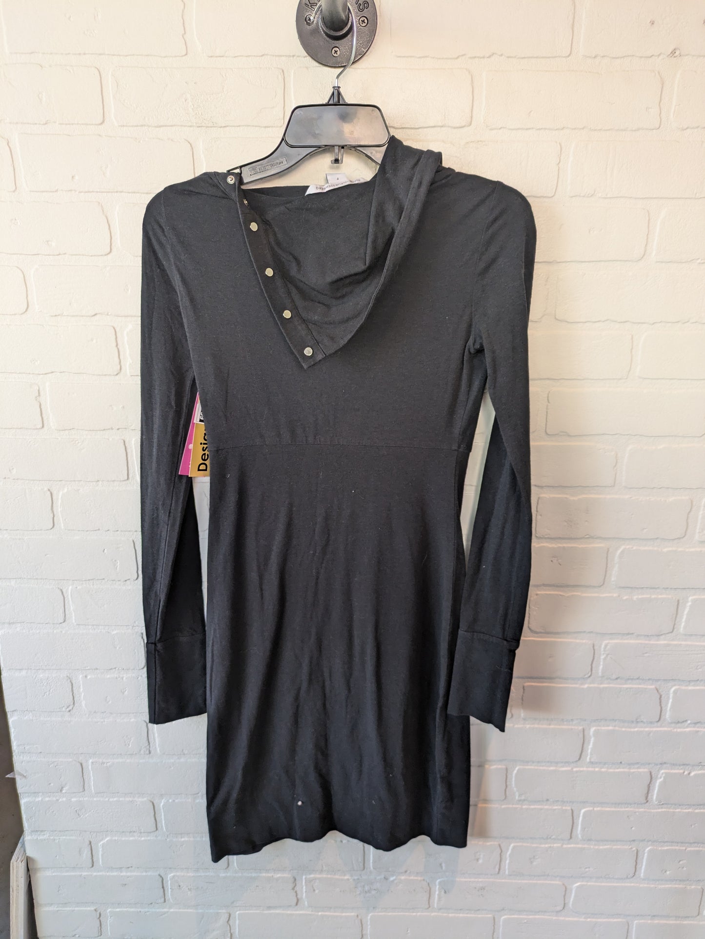 Dress Designer By Diane Von Furstenberg In Black, Size: S