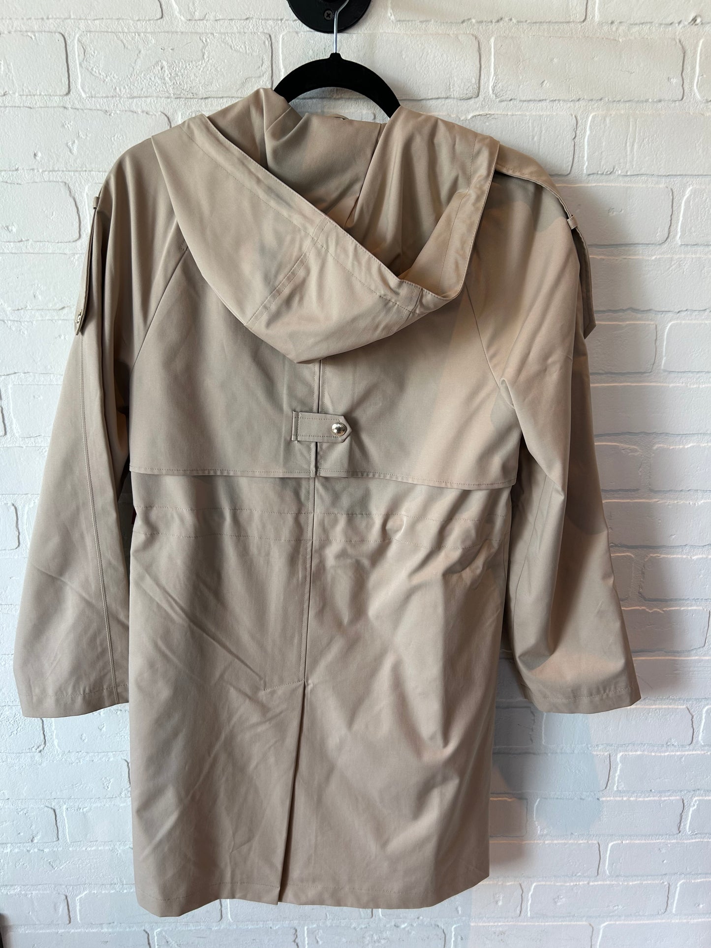 Coat Trench Coat By Sam Edelman In Tan, Size: Xxs