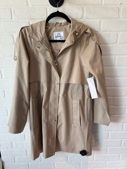 Coat Trench Coat By Sam Edelman In Tan, Size: Xxs