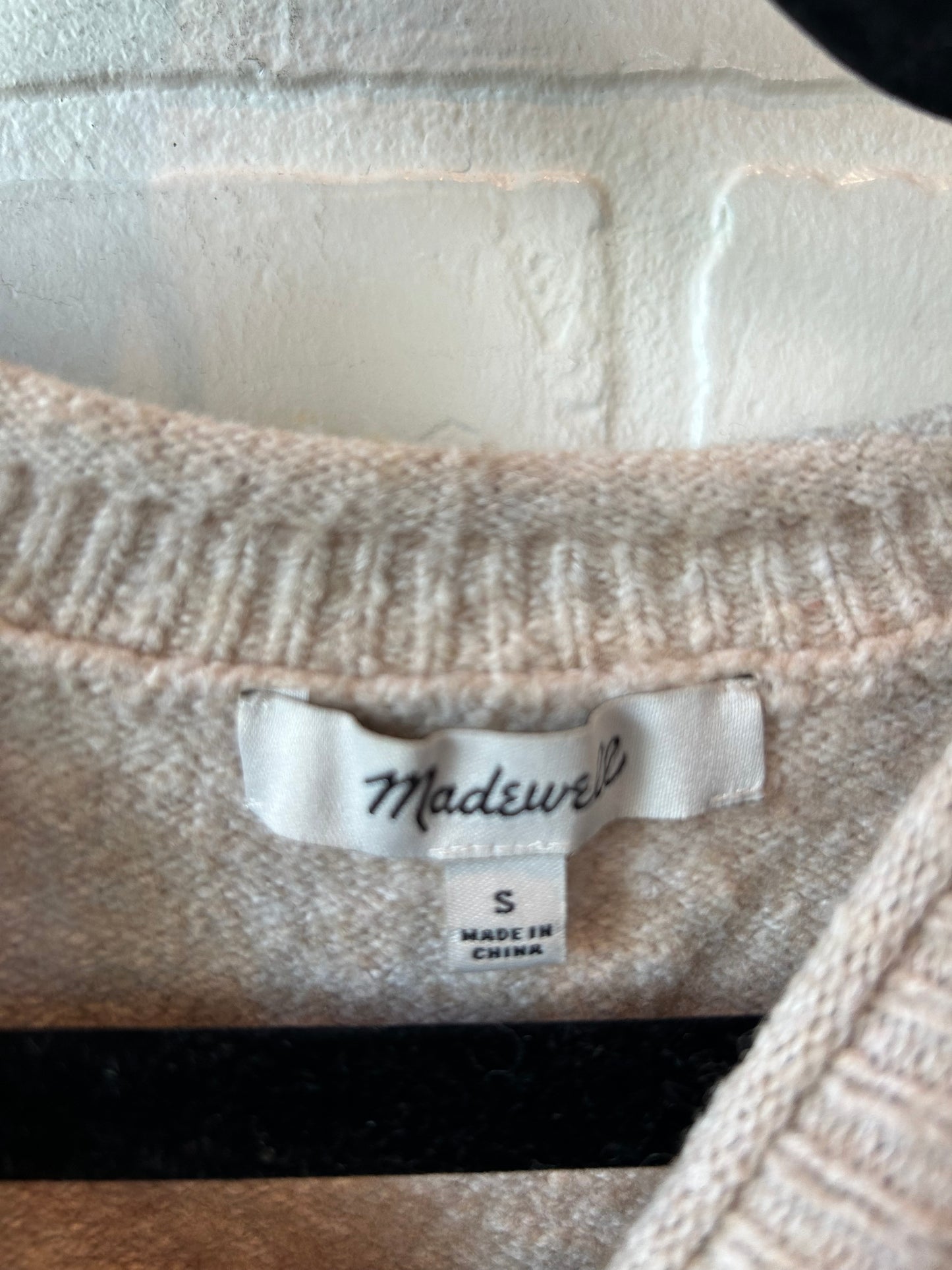 Sweater By Madewell In Tan, Size: S