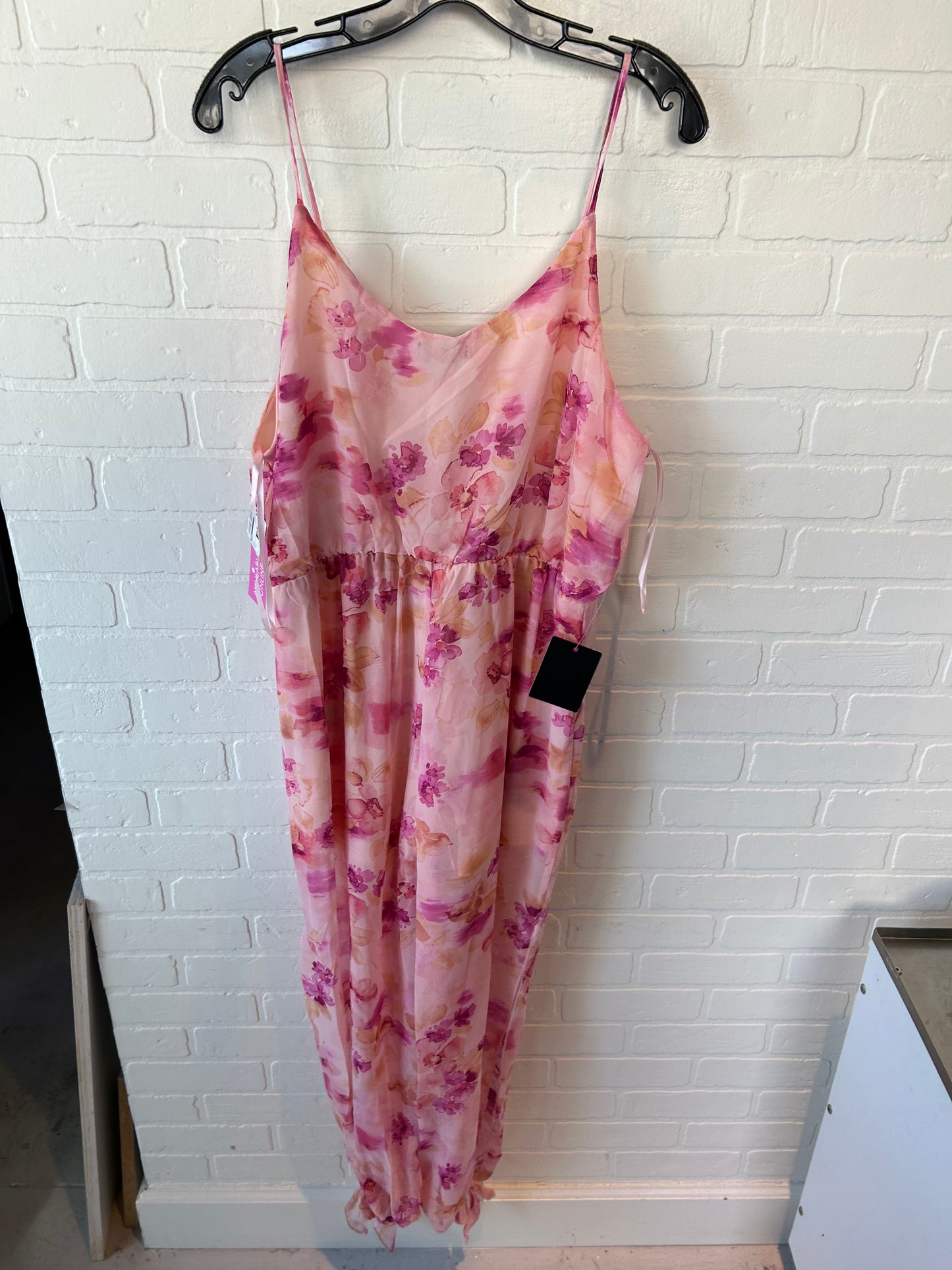 Jumpsuit By Bebe In Pink, Size: L