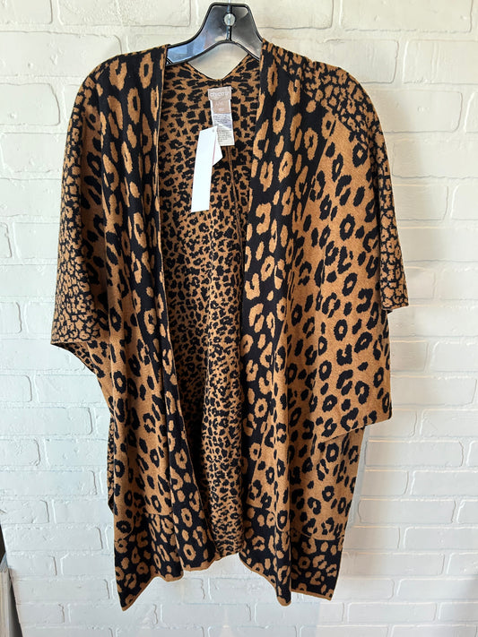 Shawl By Chicos In Animal Print, Size: L