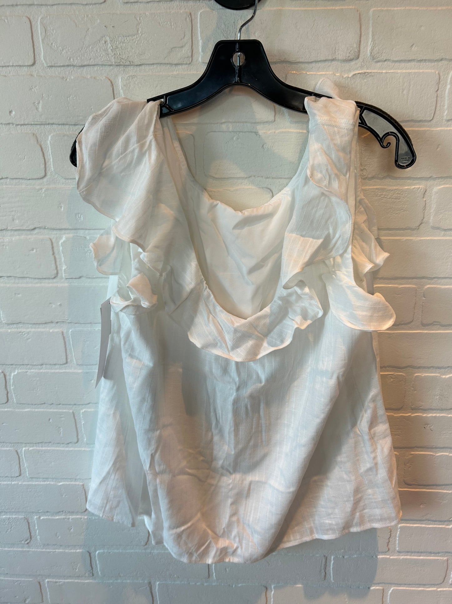 Top Sleeveless By Grace Karin In White, Size: Xl