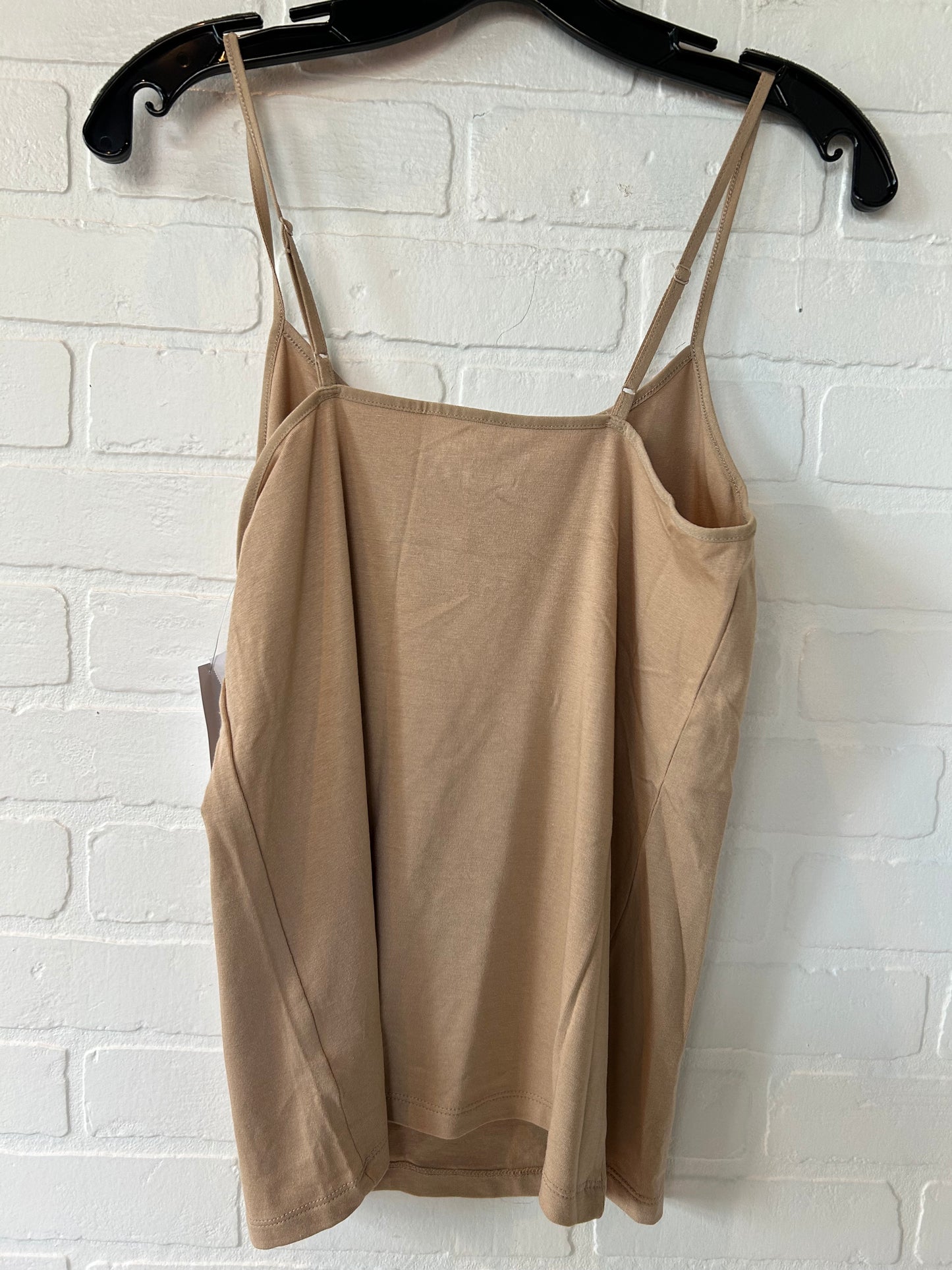 Top Cami By Time And Tru In Tan, Size: M